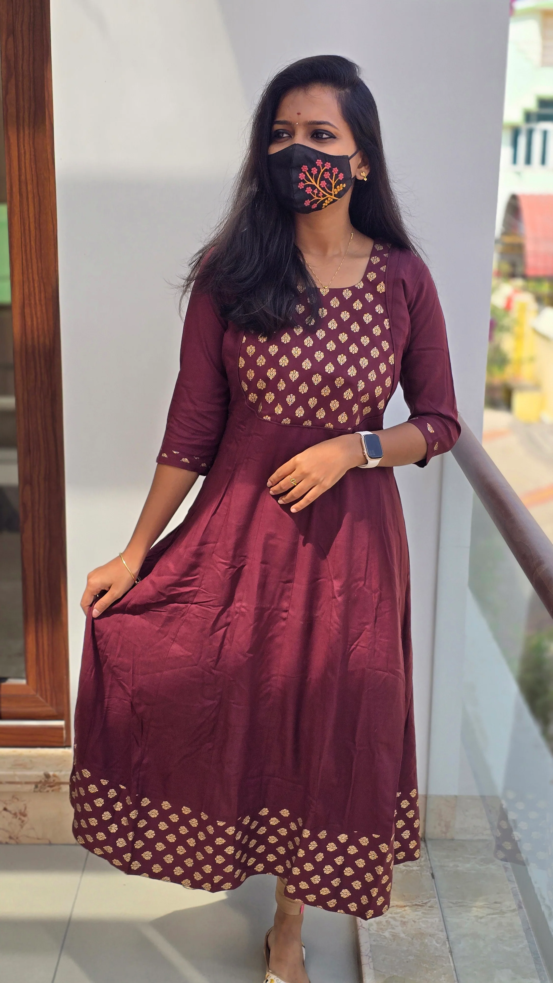 Anarkali Kurti   (4983)c - Image 4