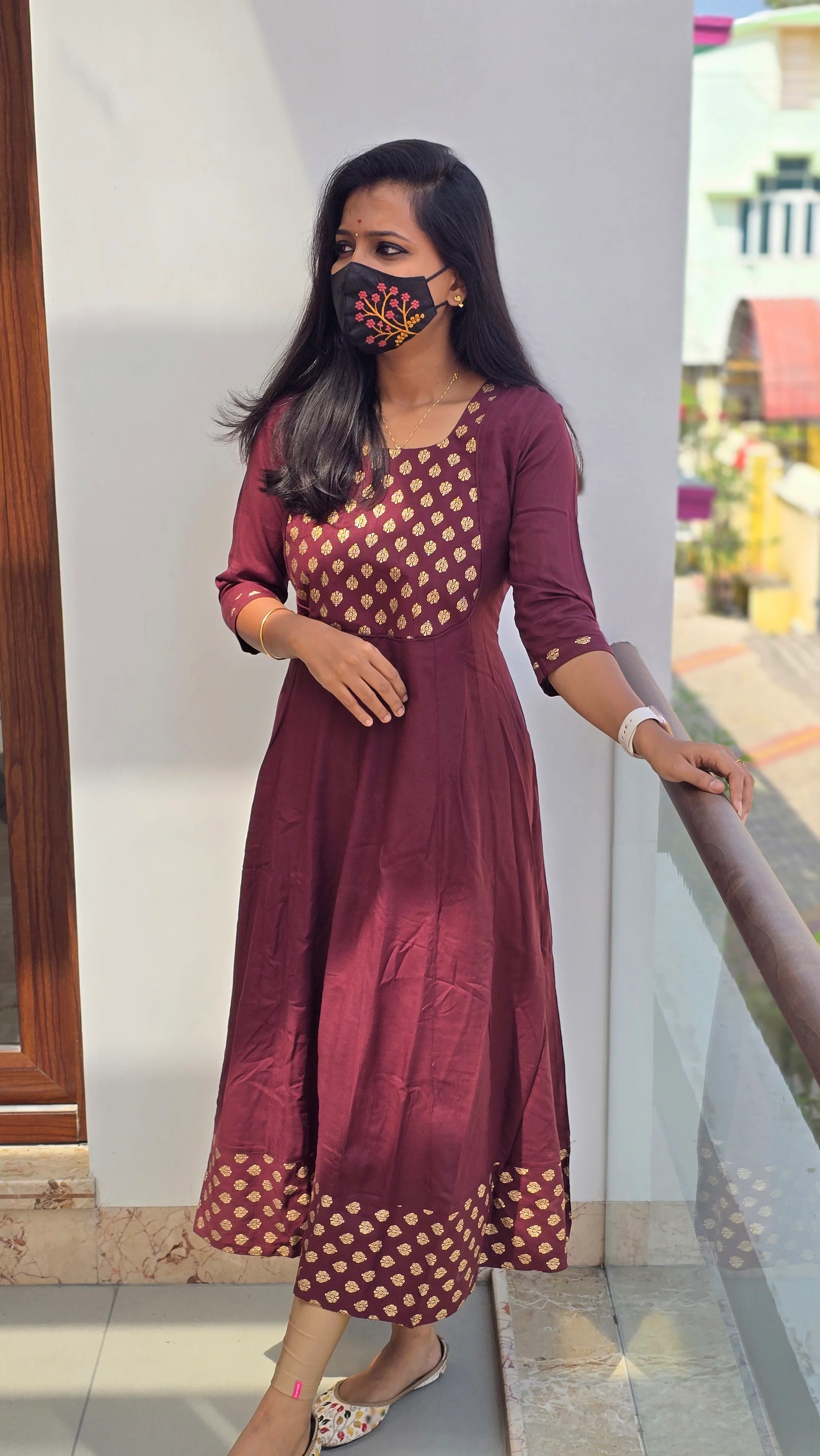 Anarkali Kurti   (4983)c - Image 5