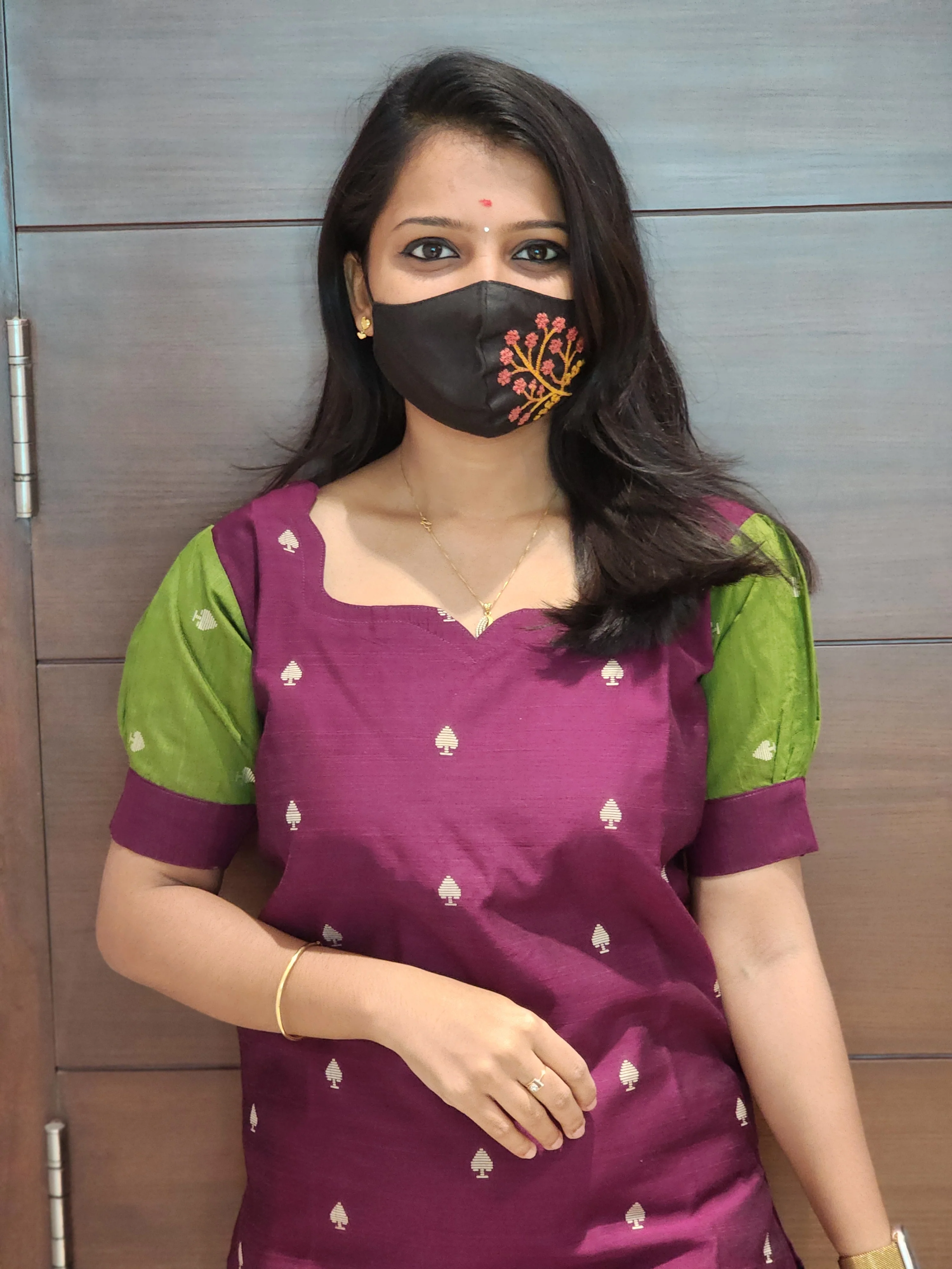 Cord set (pant & top) (6636)c - Image 2