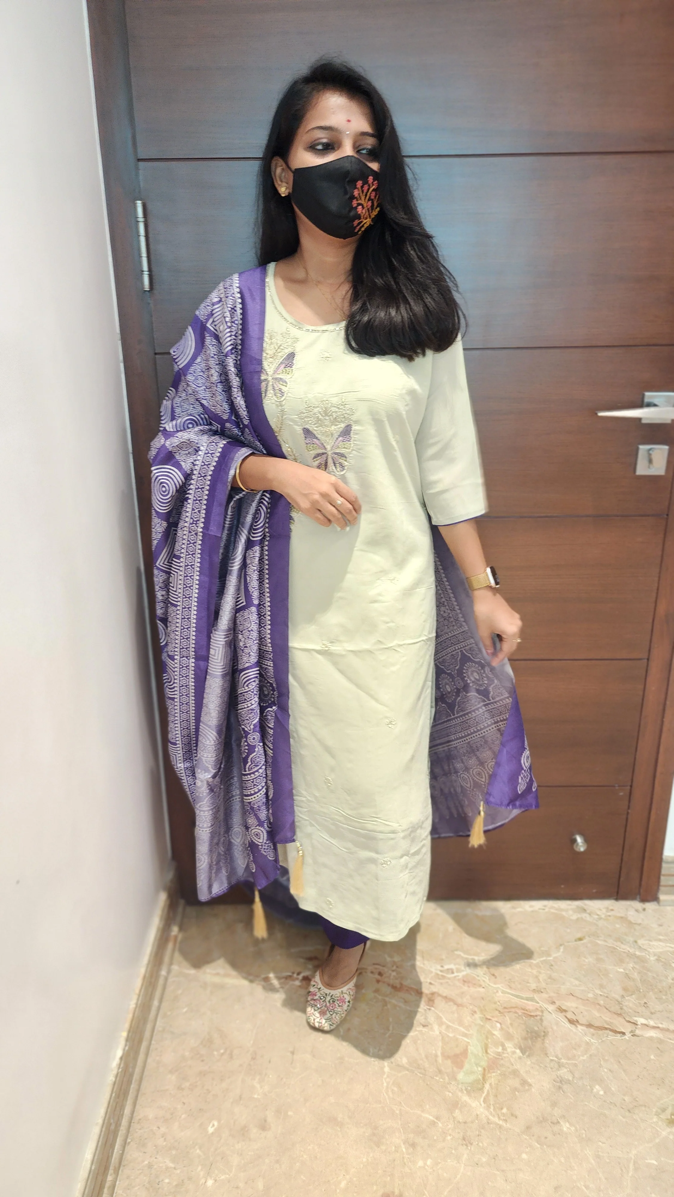 Salwar Set(7429)c - Image 4