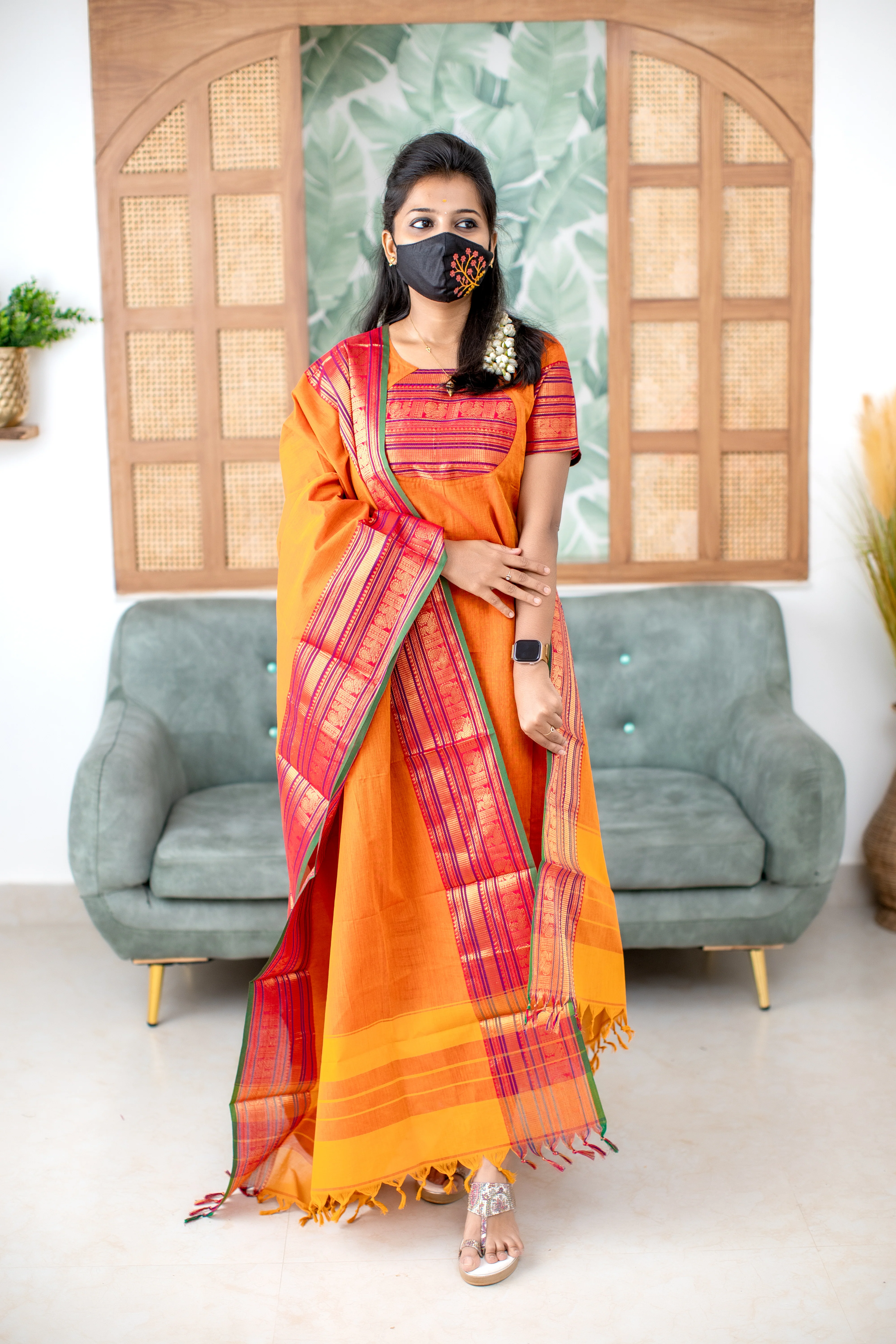 Salwar Set(7012)c2 - Image 3