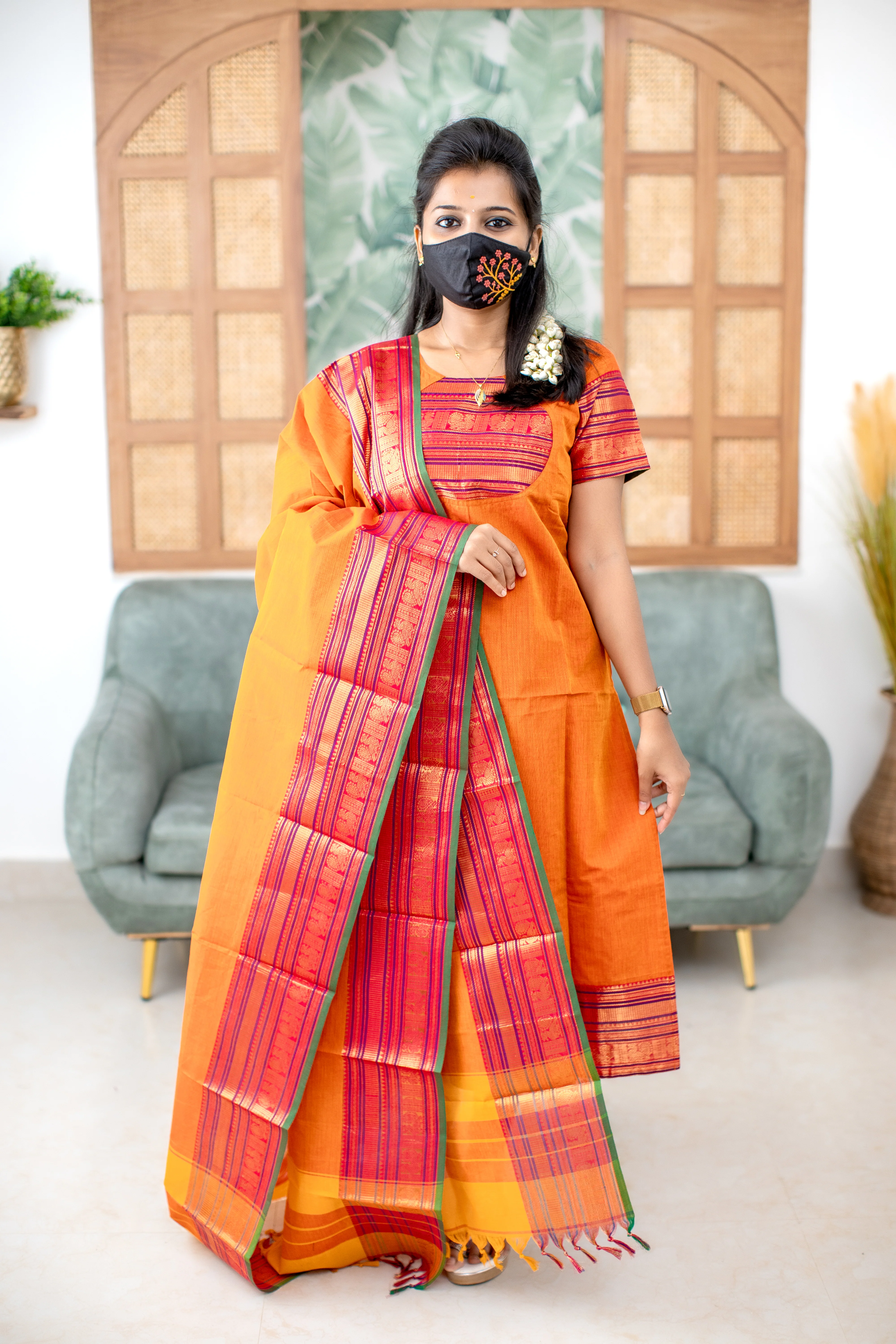 Salwar Set(7012)c2 - Image 4