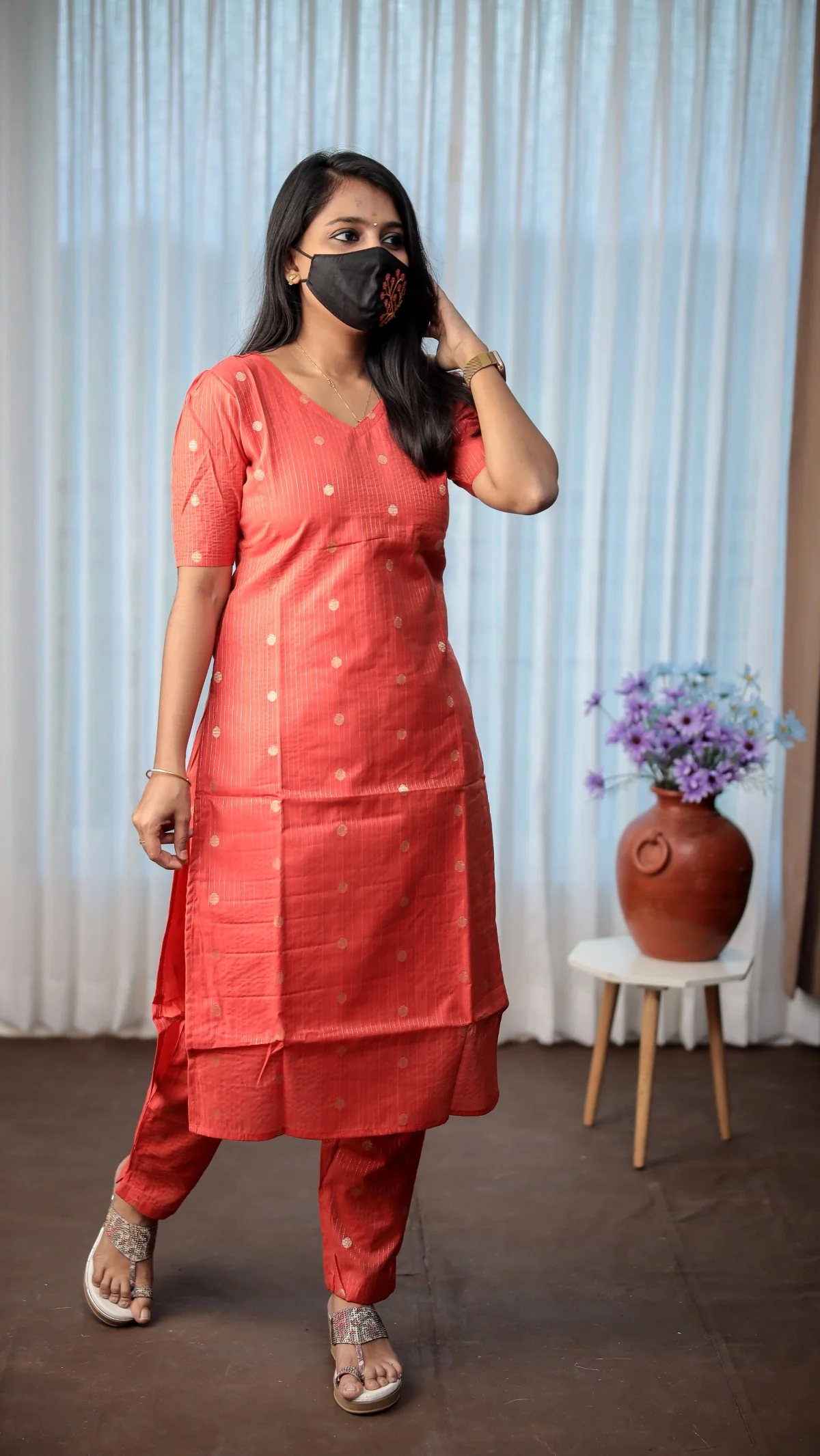 Cord set (pant & top) (8150) - Image 3