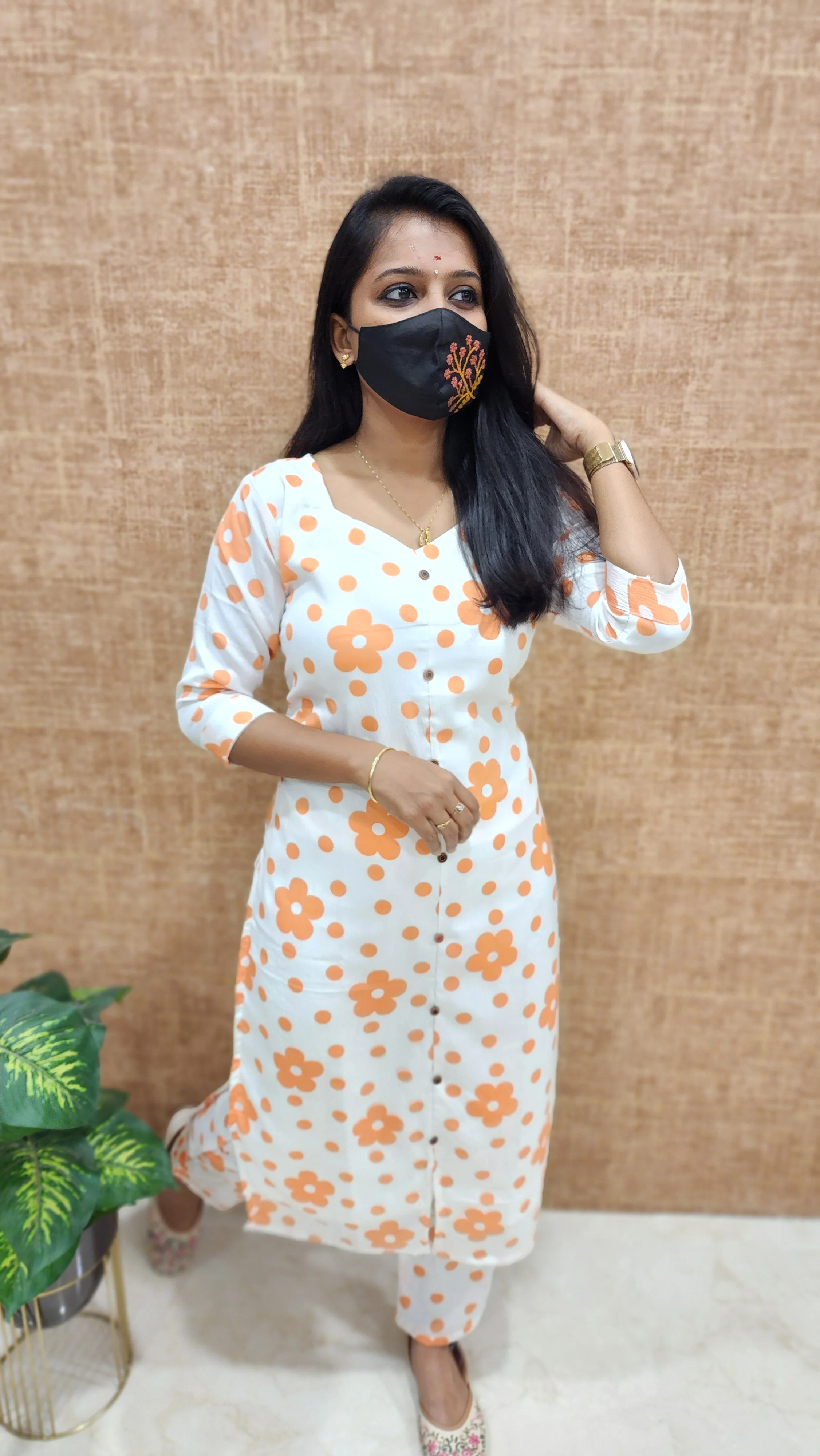 Cord set (pant & top) (9185)c - Image 3
