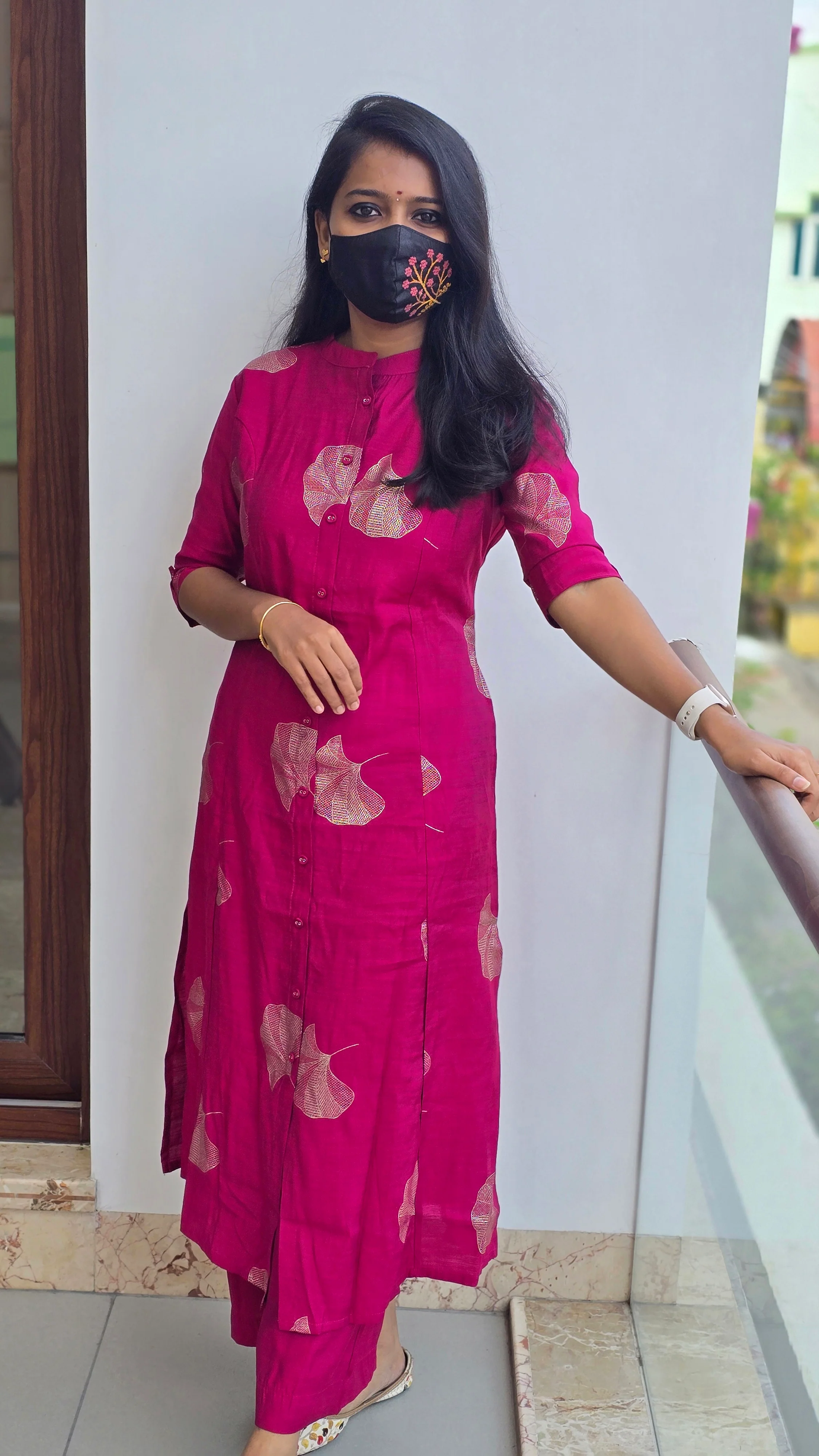 Ethnic Cord set (4259) - Image 4