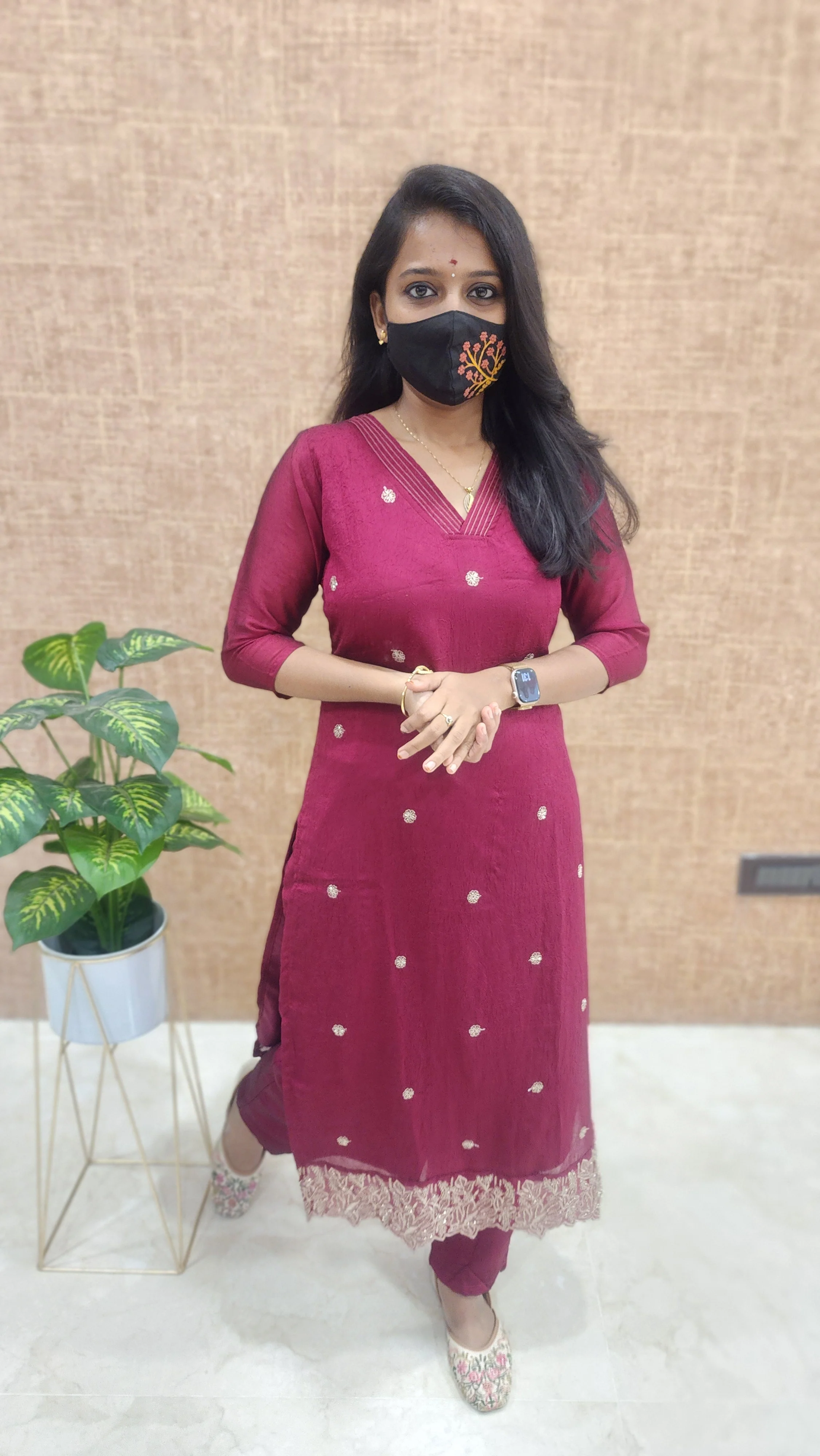 Ethnic Cord set (9328)c - Image 3