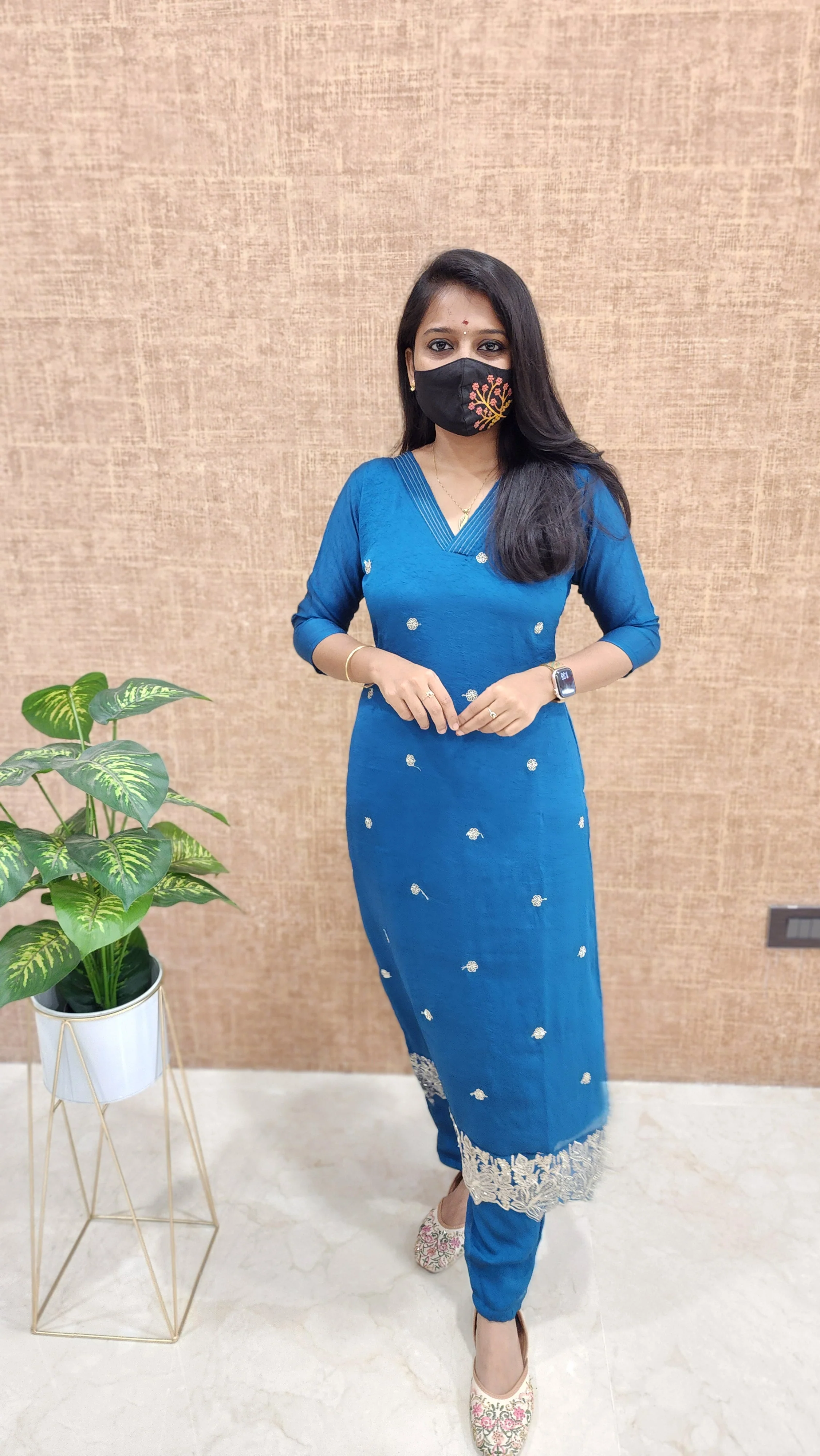 Ethnic Cord set (9329) - Image 3