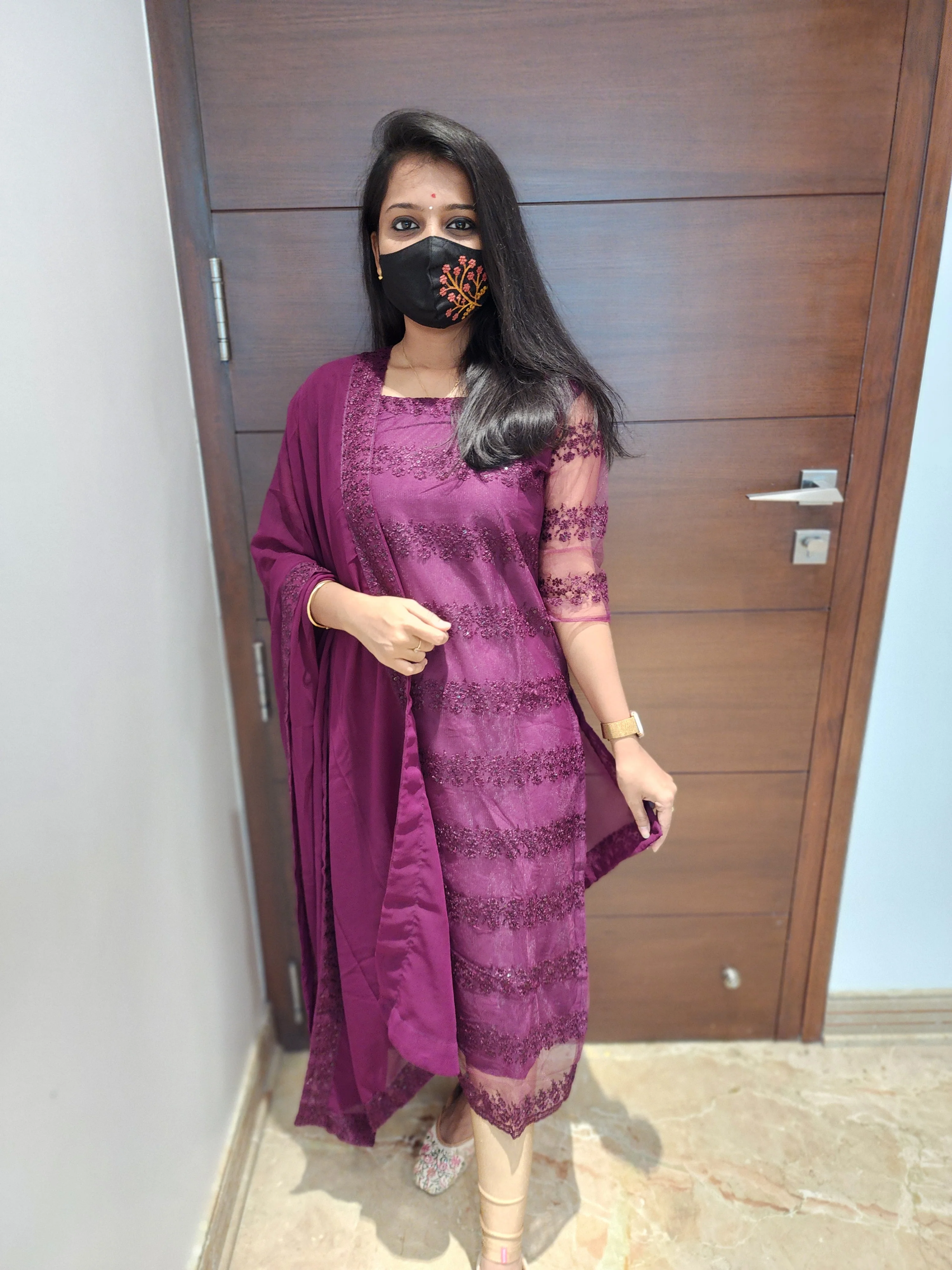 Ethnic Salwar Set (6557) - Image 3