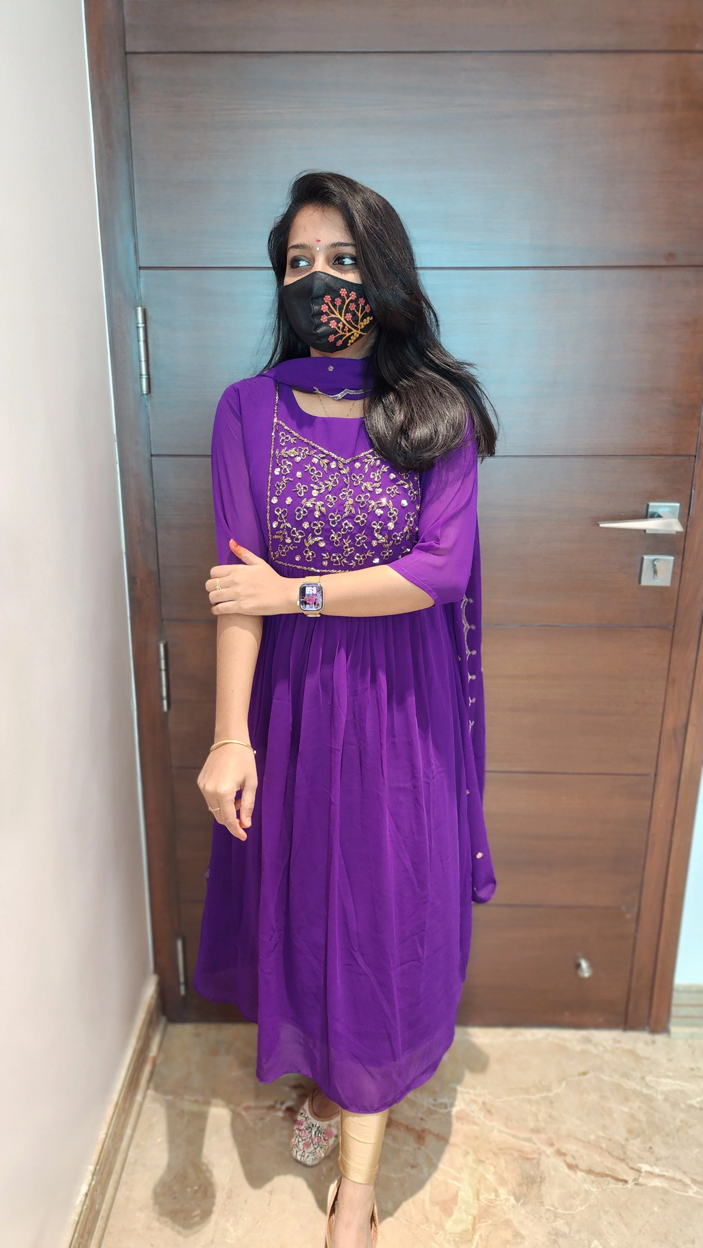 Ethnic Salwar Set (7489)c2 - Image 4