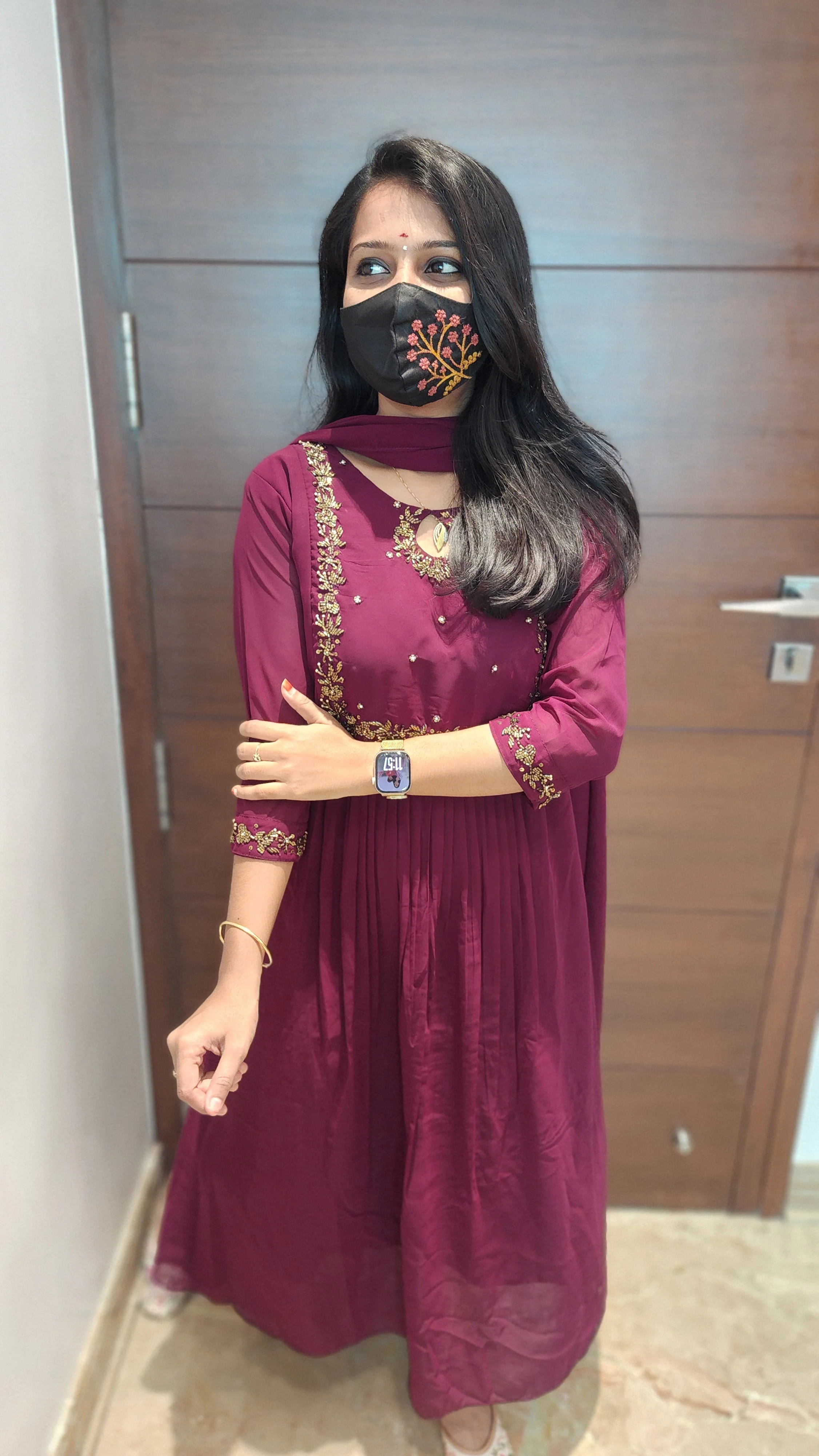 Ethnic Salwar Set (9300)c4 - Image 3