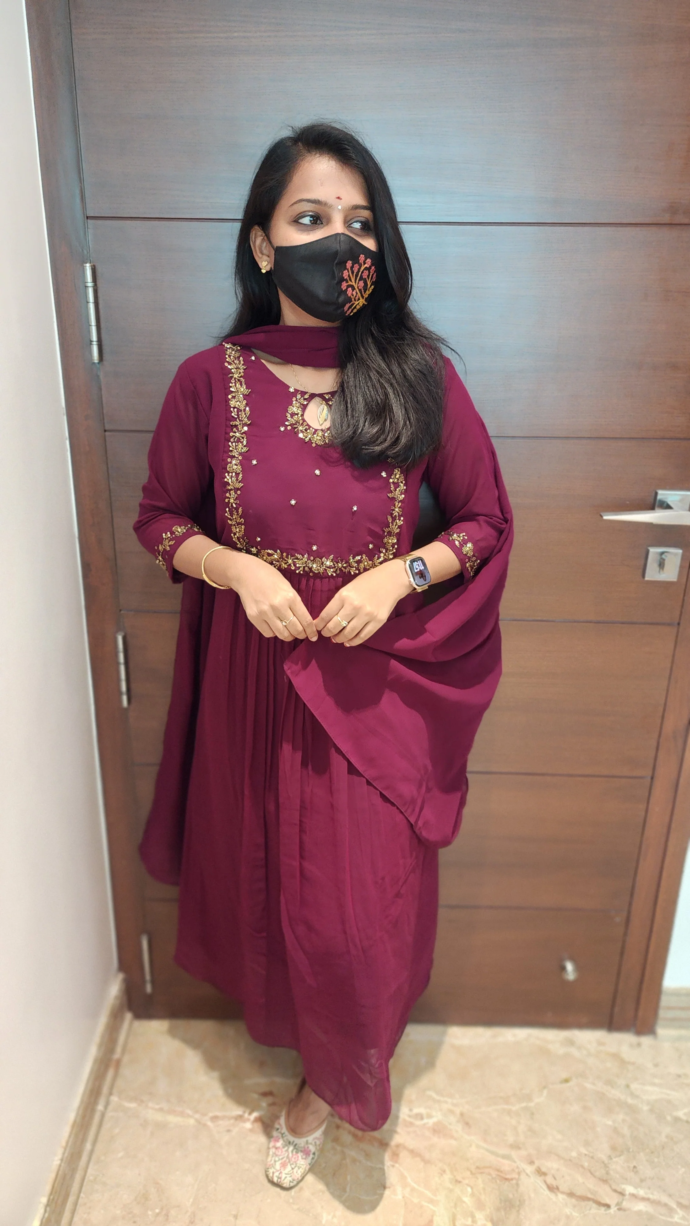 Ethnic Salwar Set (9300)c4 - Image 4