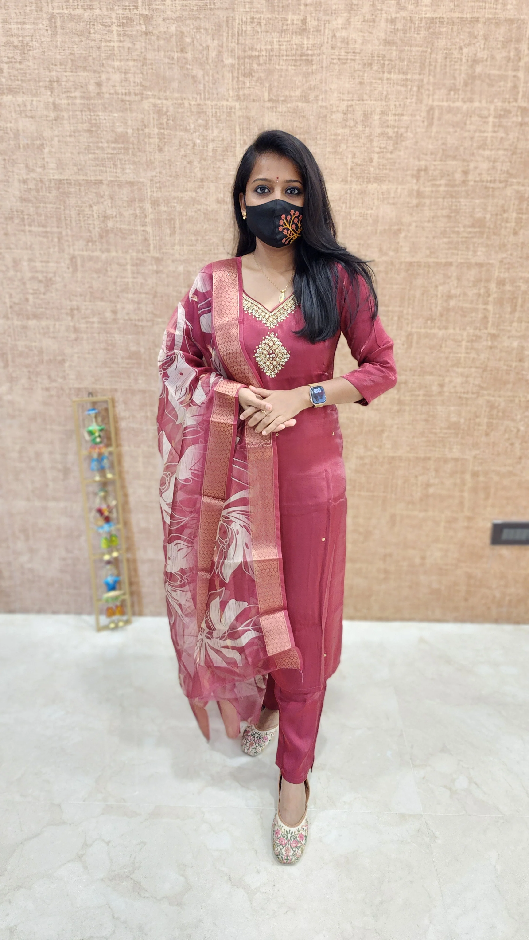 Ethnic Salwar Set (9625)c