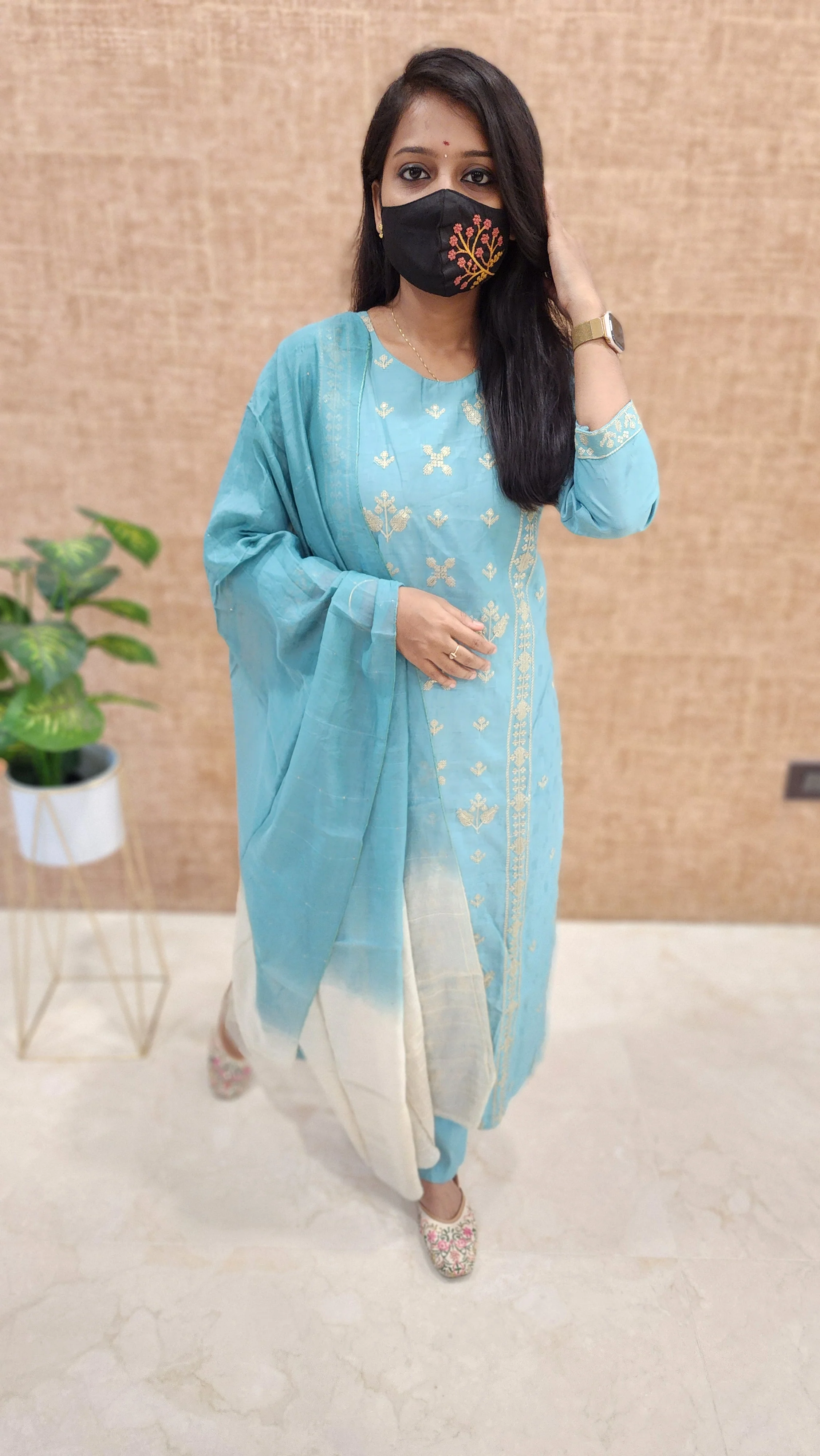 Ethnic Salwar Set (9748) - Image 4