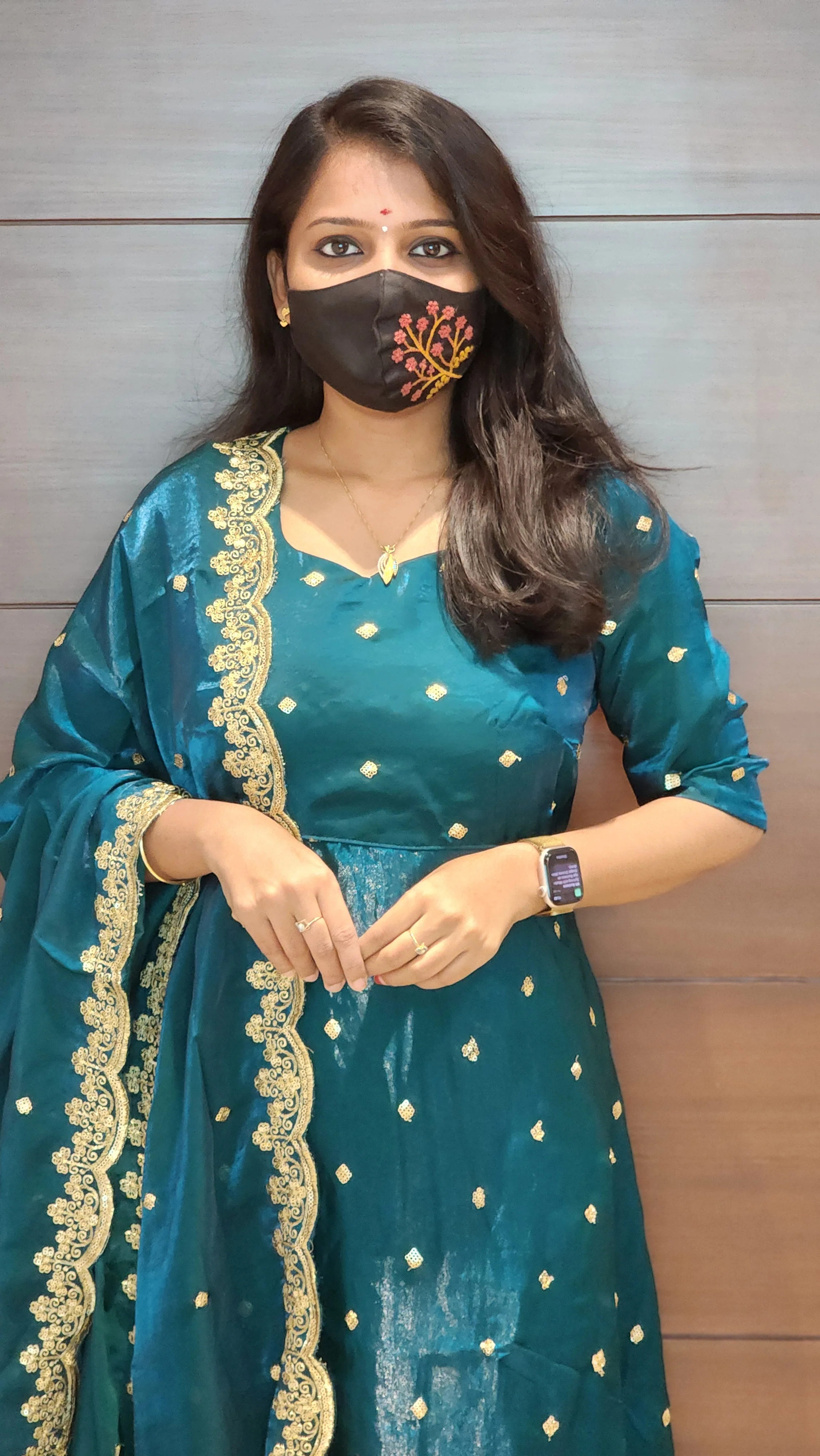 Festive Anarkali Salwar Set(8340) - Image 2