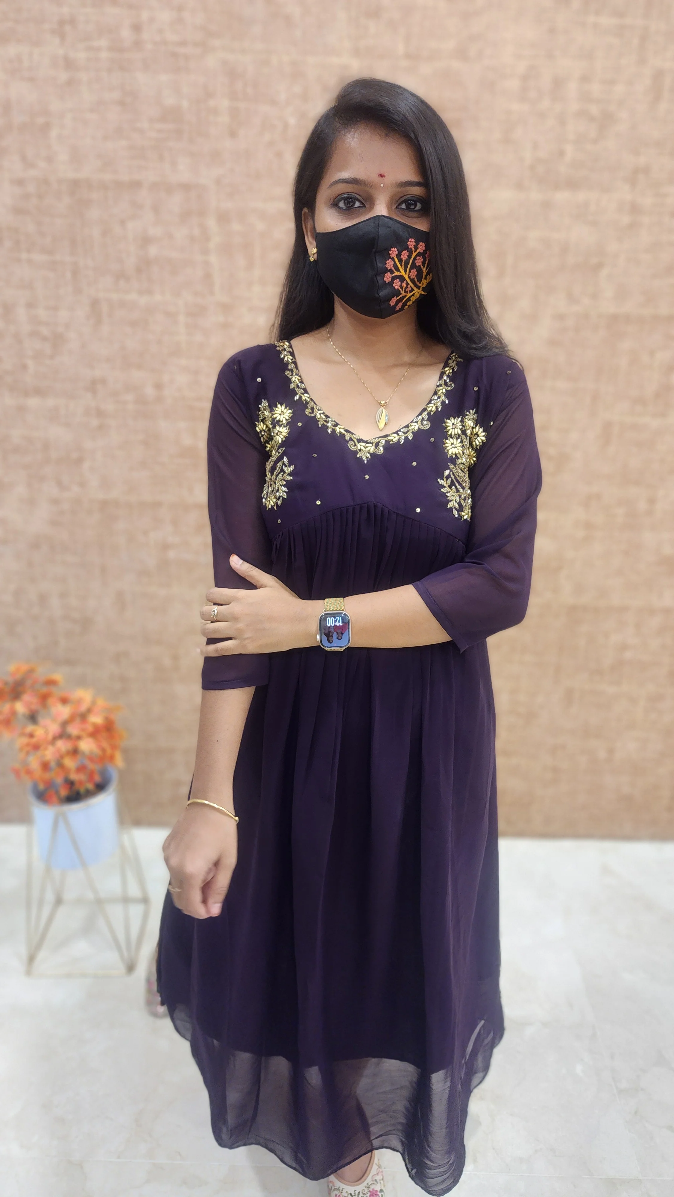 Festive sale-Aliya cut kurti (9715) - Image 3