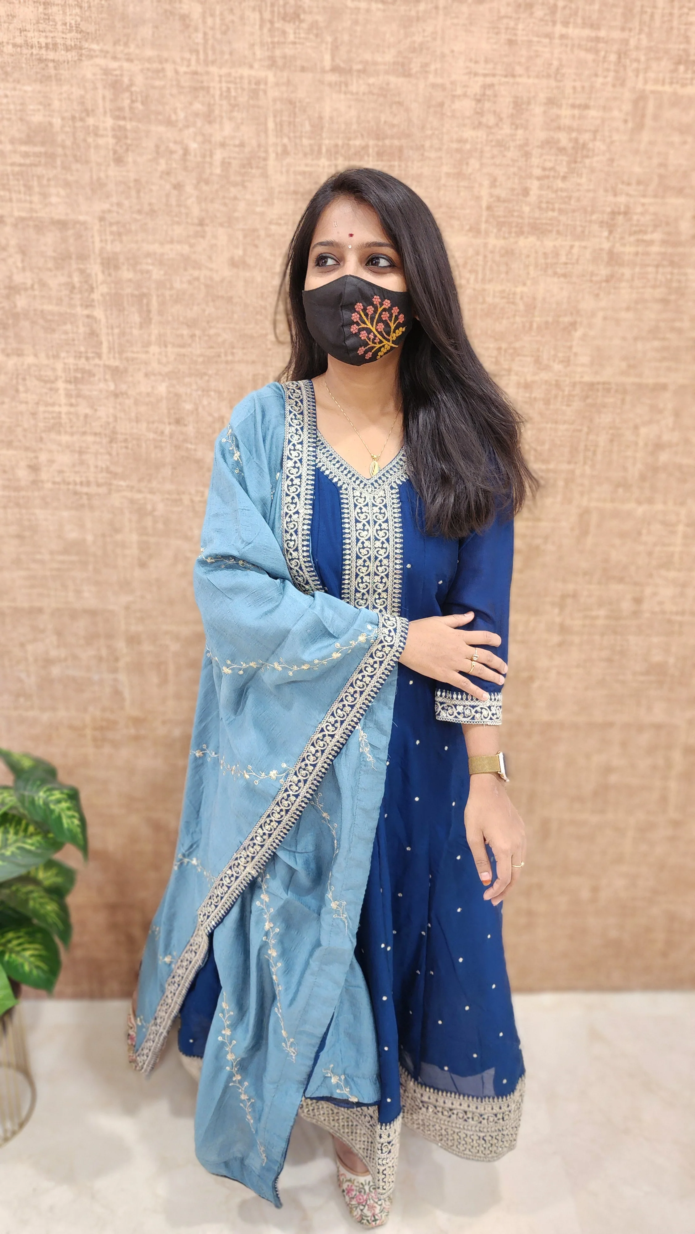 Festive Set-Anarkali Salwar Set (9127) - Image 3