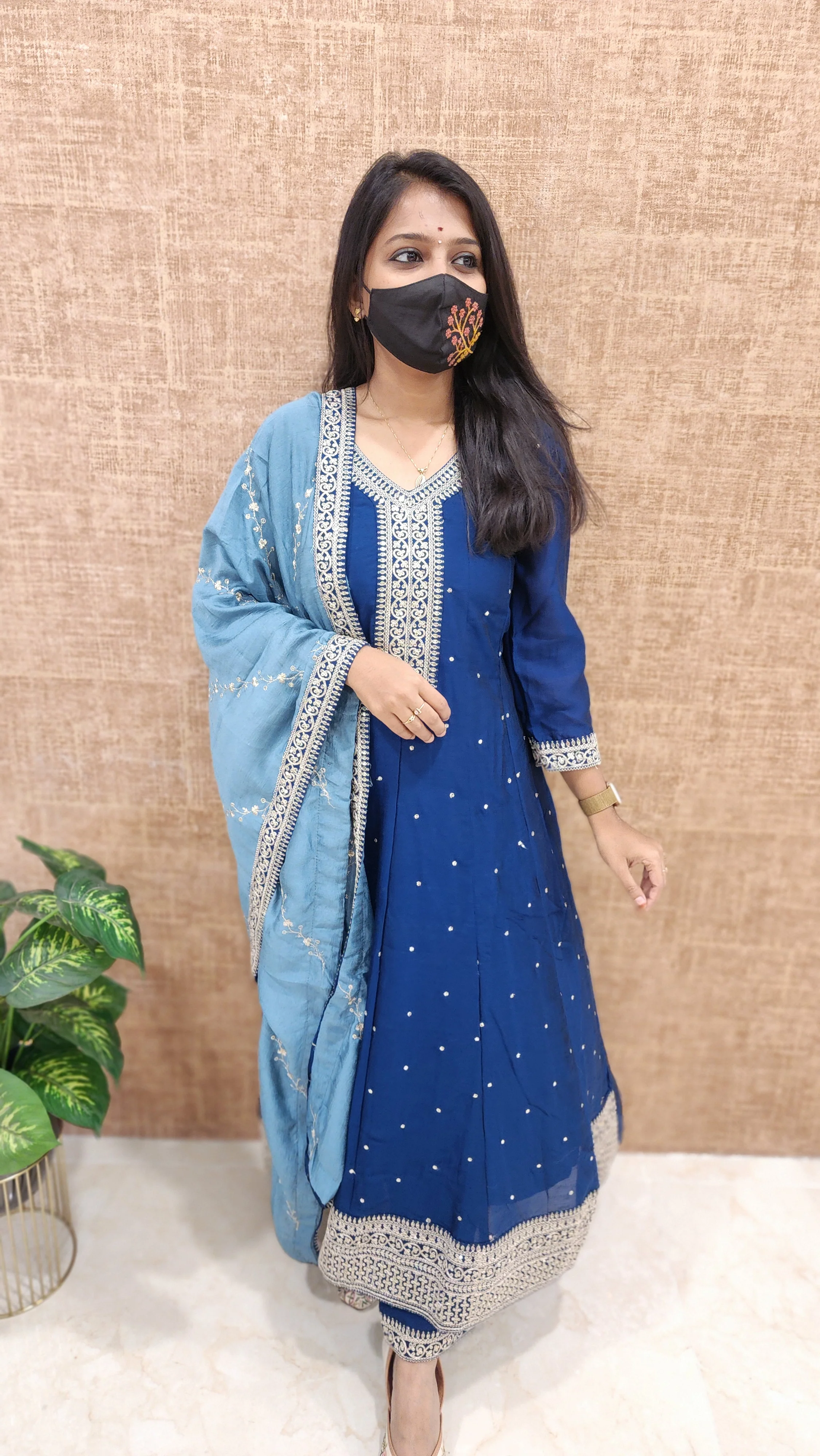 Festive Set-Anarkali Salwar Set (9127) - Image 4