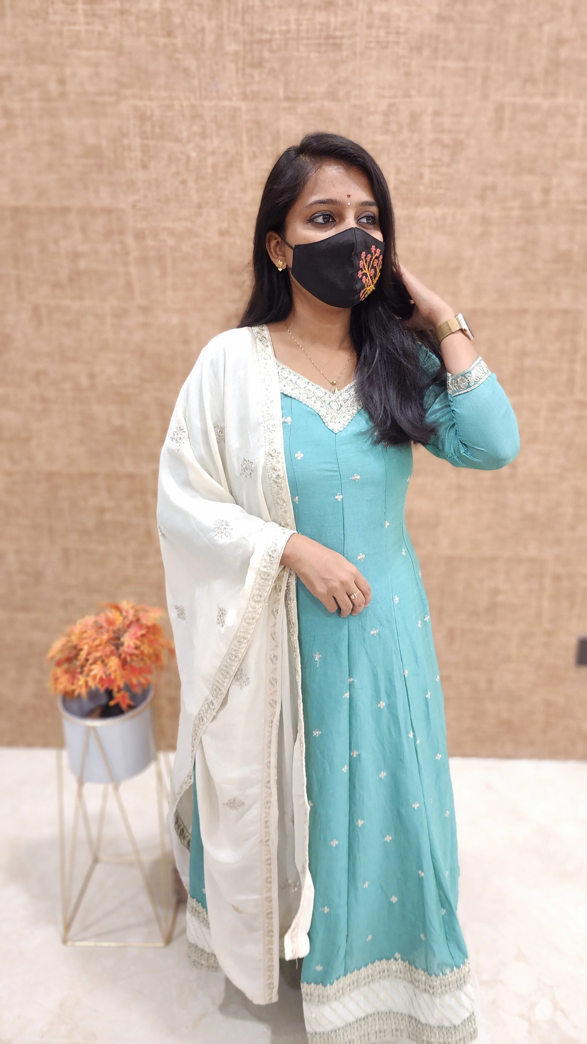 Festive Set-Anarkali Salwar Set (9351) - Image 4