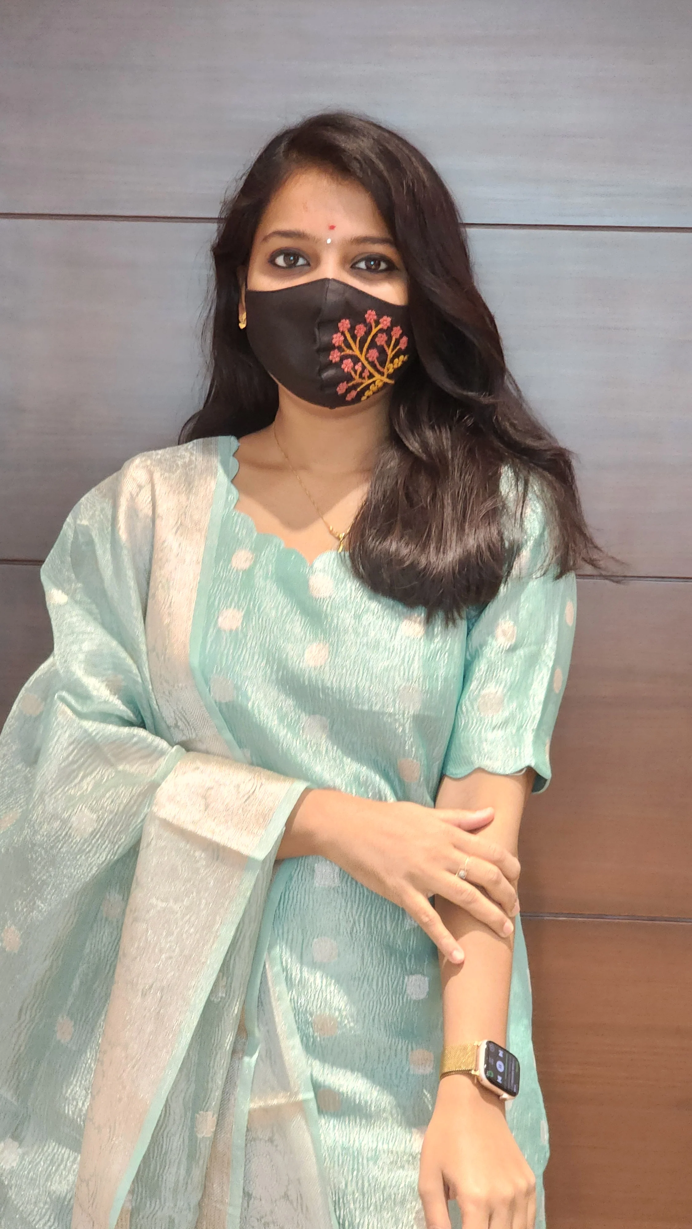 Salwar Set (kurti+Dupatta) (8063) - Image 2