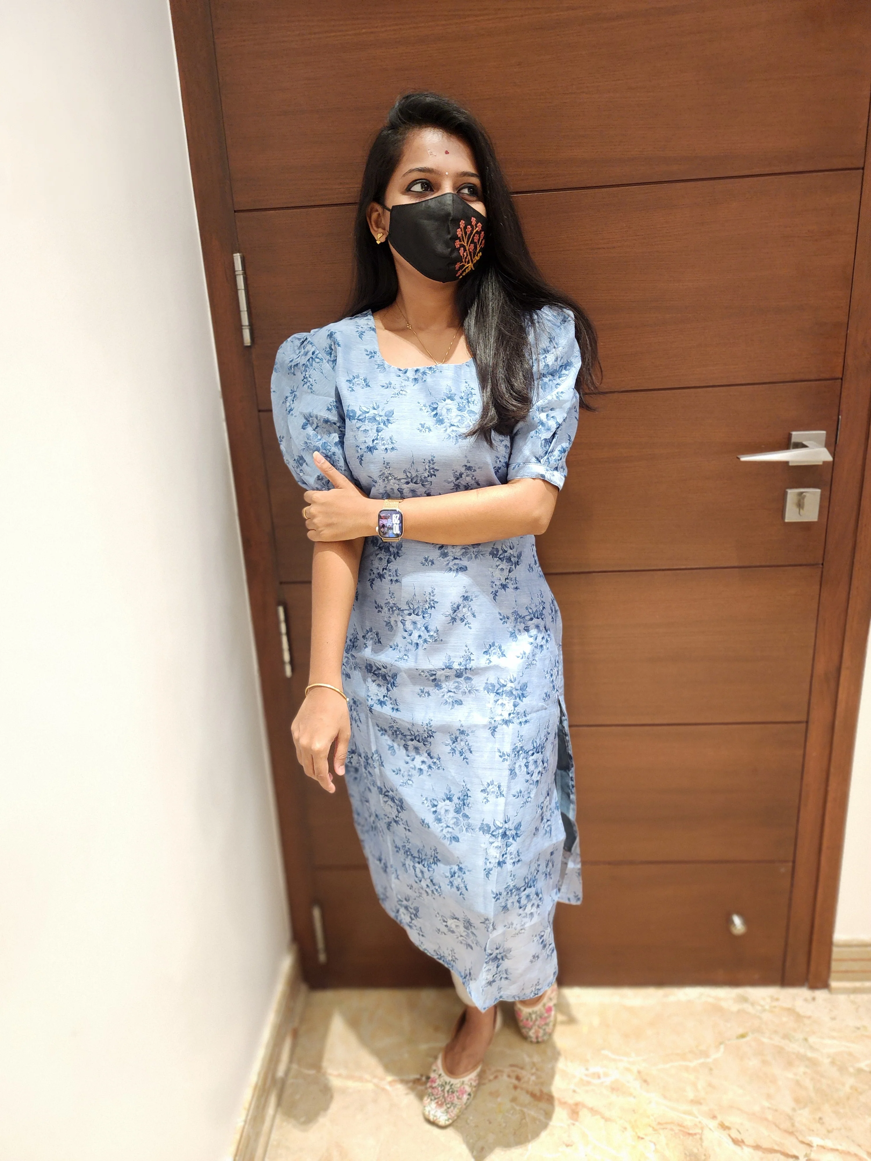 Office Wear Kurti (4910) - Image 3