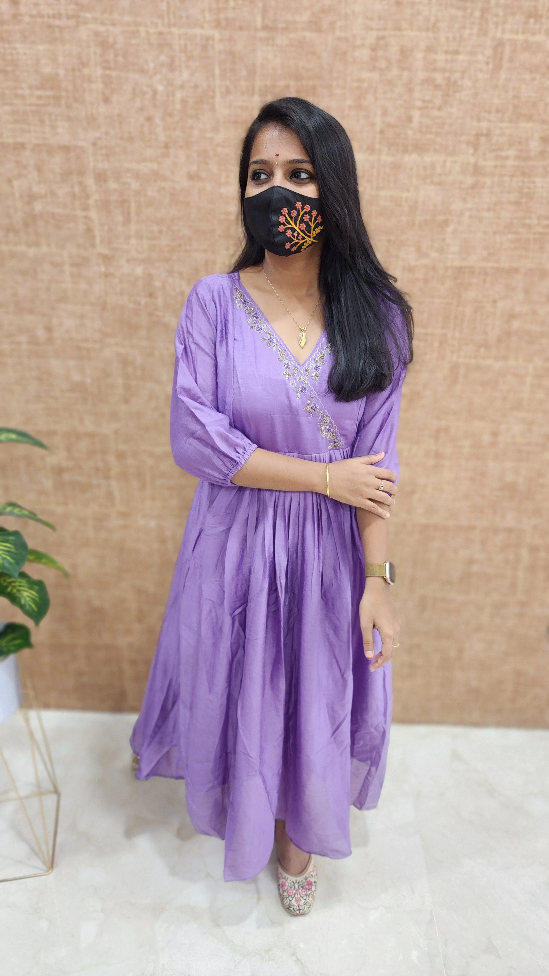 Indo-Western frock (9431) - Image 3