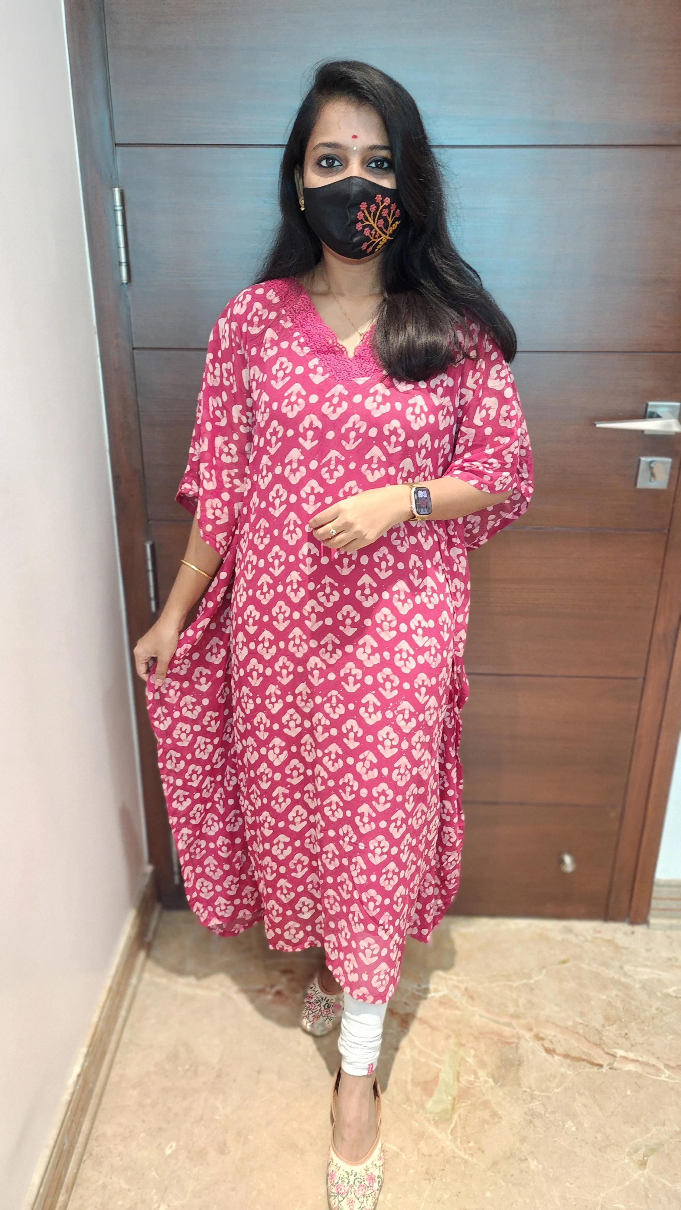 Kaftan Kurti (2 Pcs Kurti)(7760)c4
