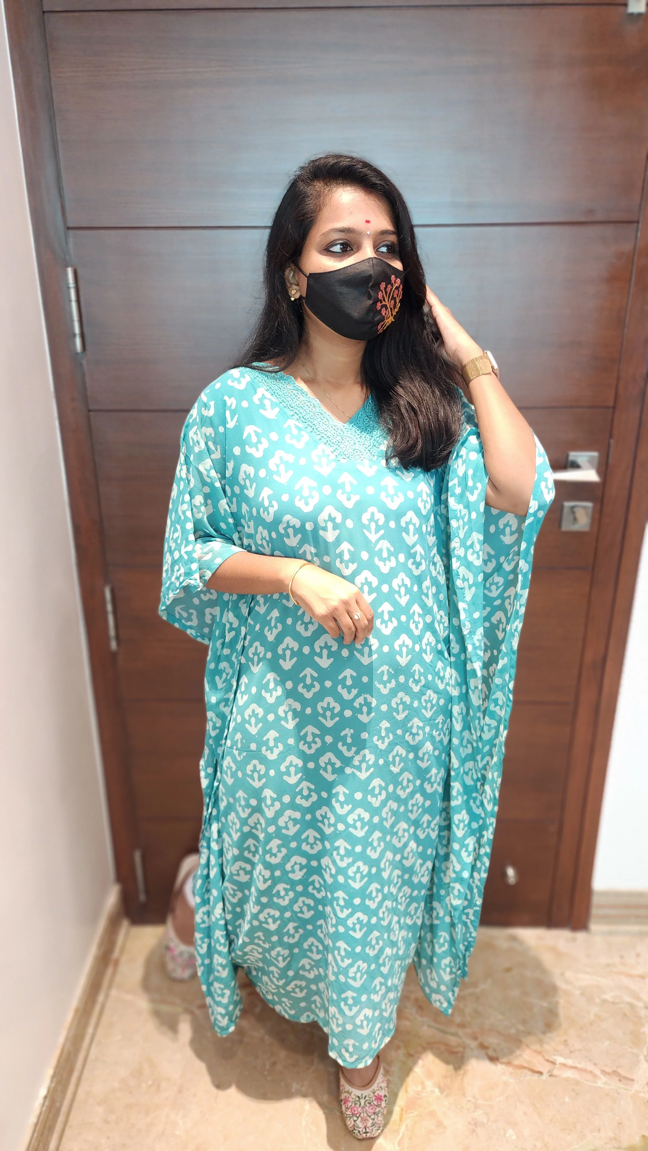 Kaftan Kurti (2 Pcs Kurti)(7761)c3 - Image 3