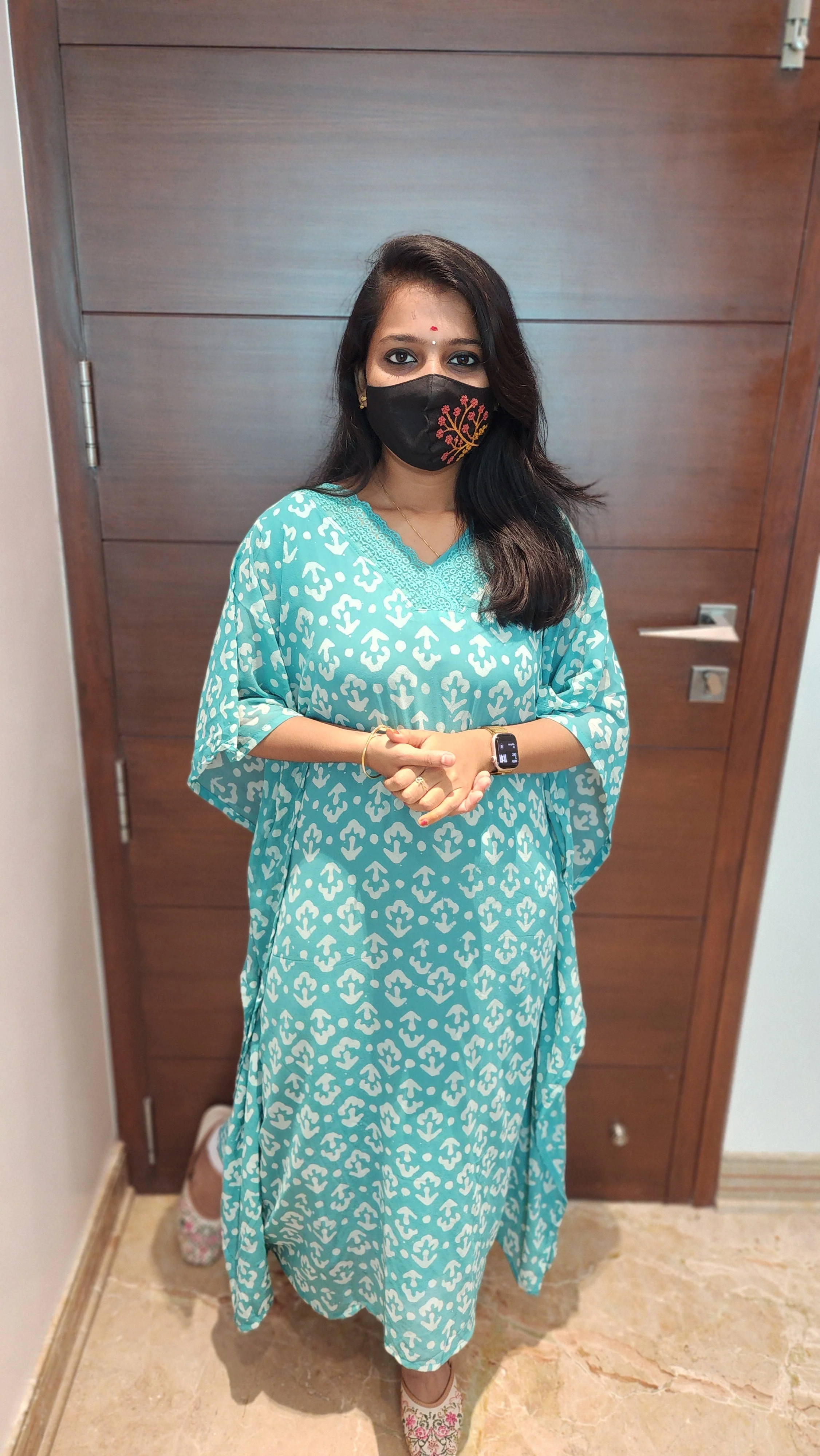 Kaftan Kurti (2 Pcs Kurti)(7761)c3 - Image 4