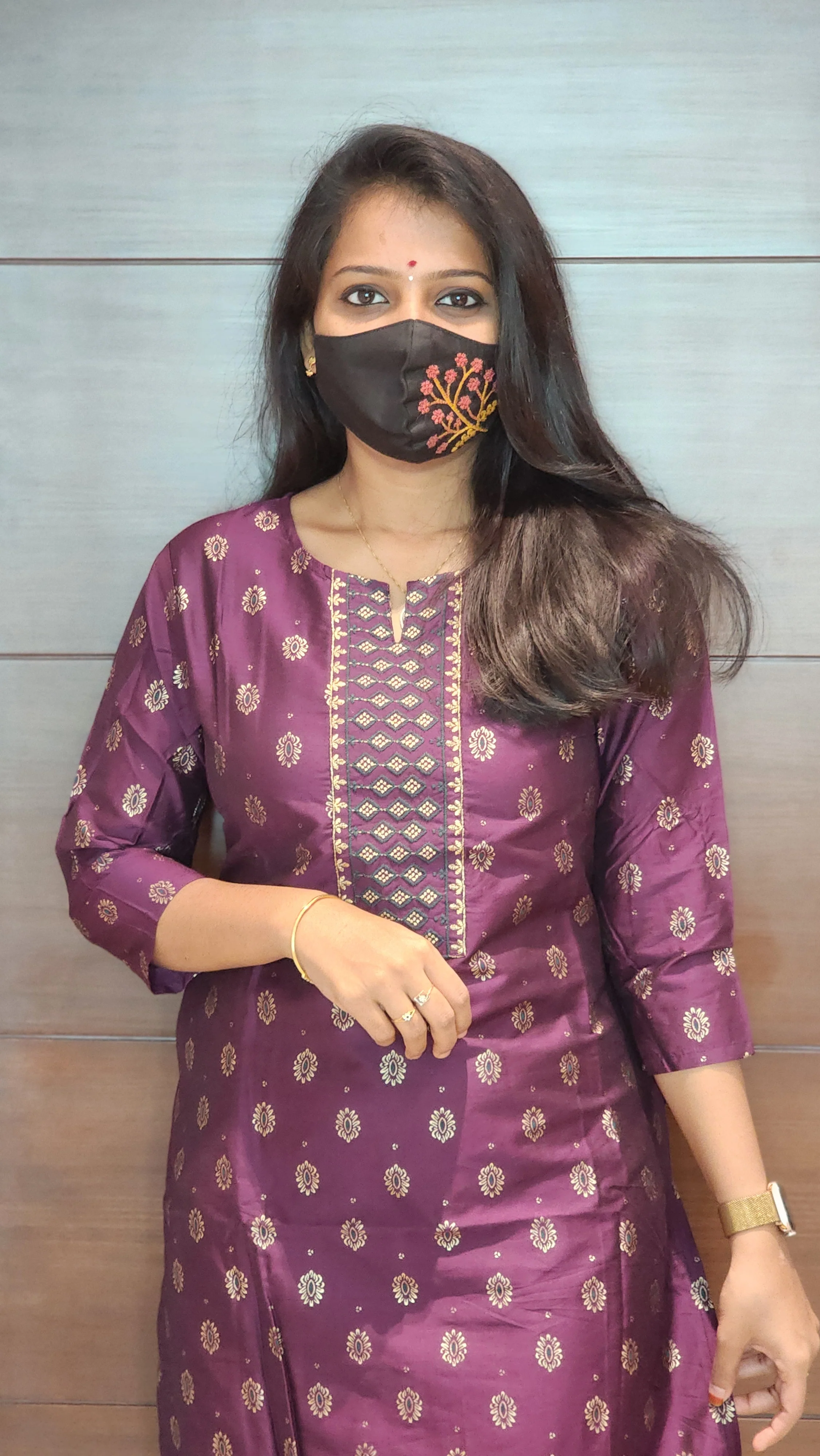 Office Wear - Embroidery(8868)c2 - Image 2
