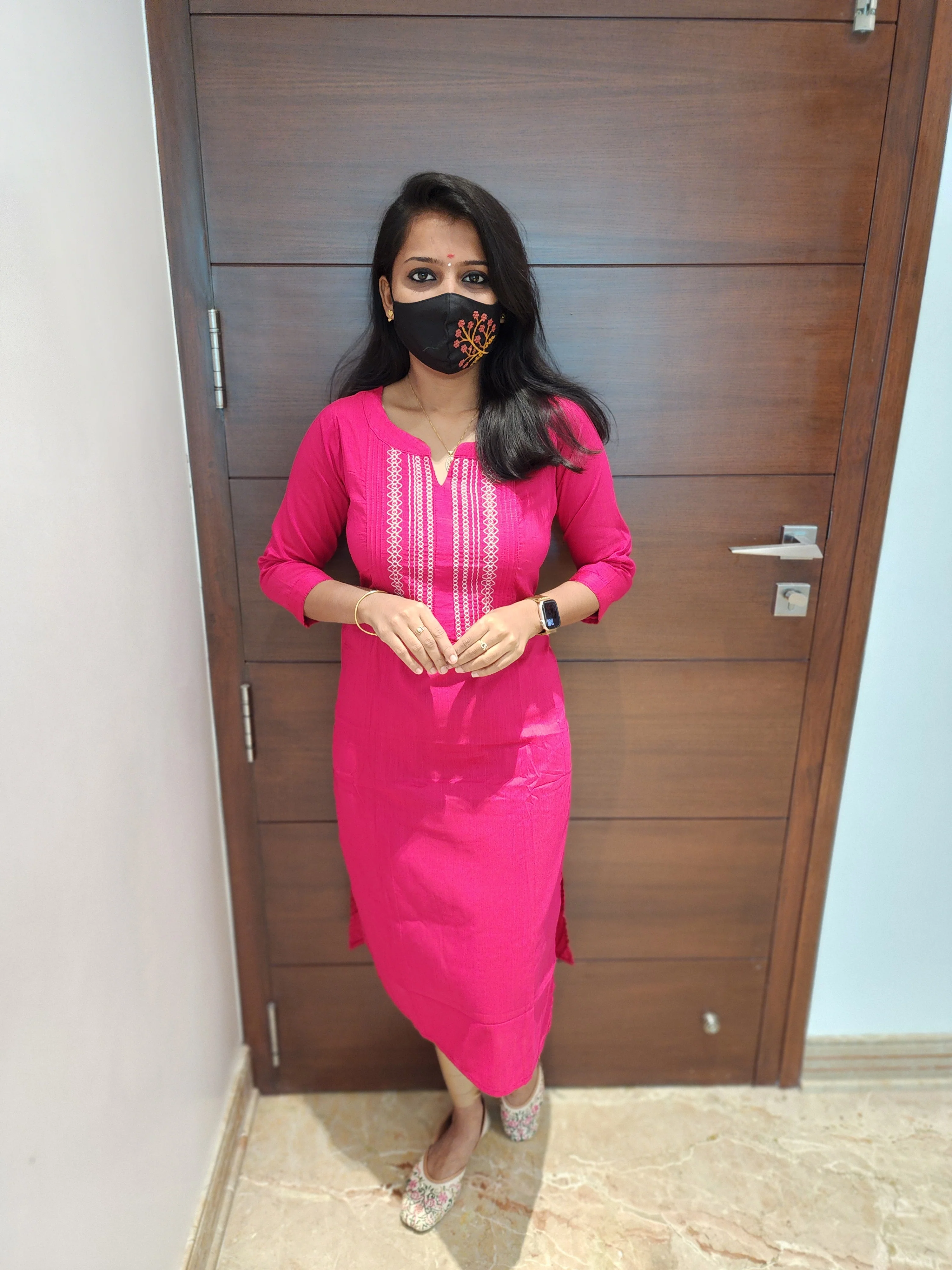 Office Wear Kurti (6710)c - Image 4