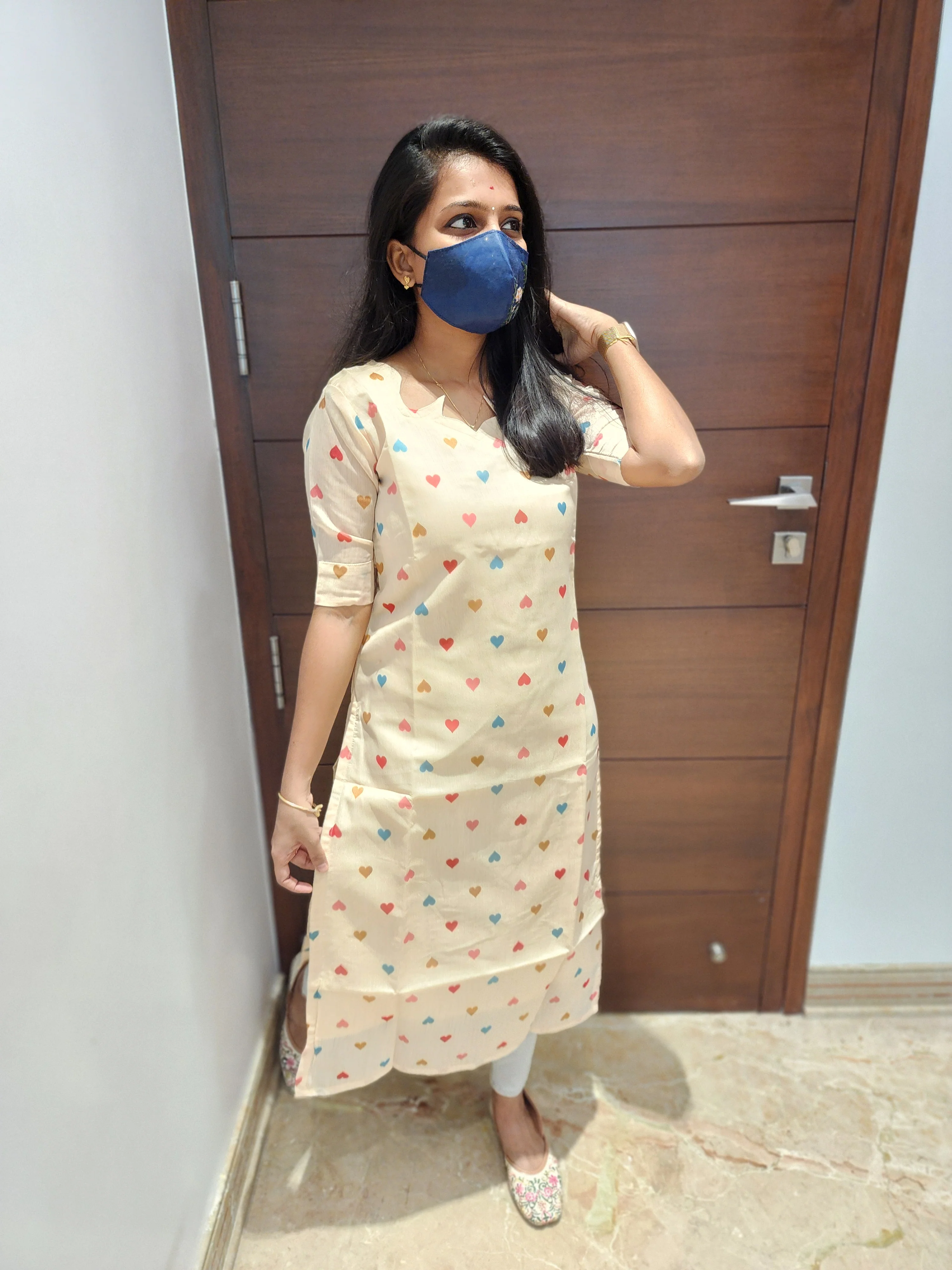 Office Wear Kurti (6079) - Image 3
