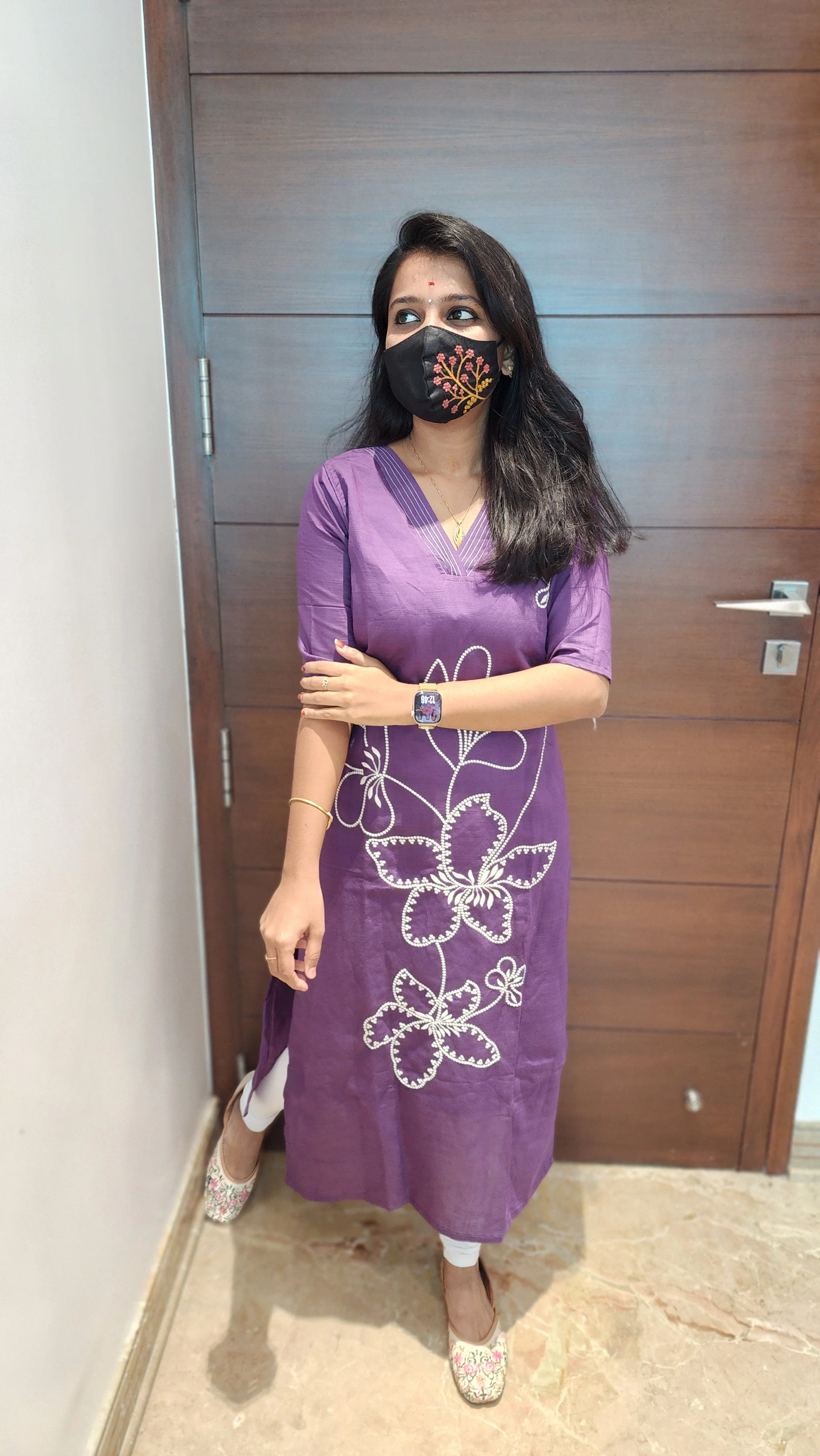 Office Wear Kurti (7993) - Image 3
