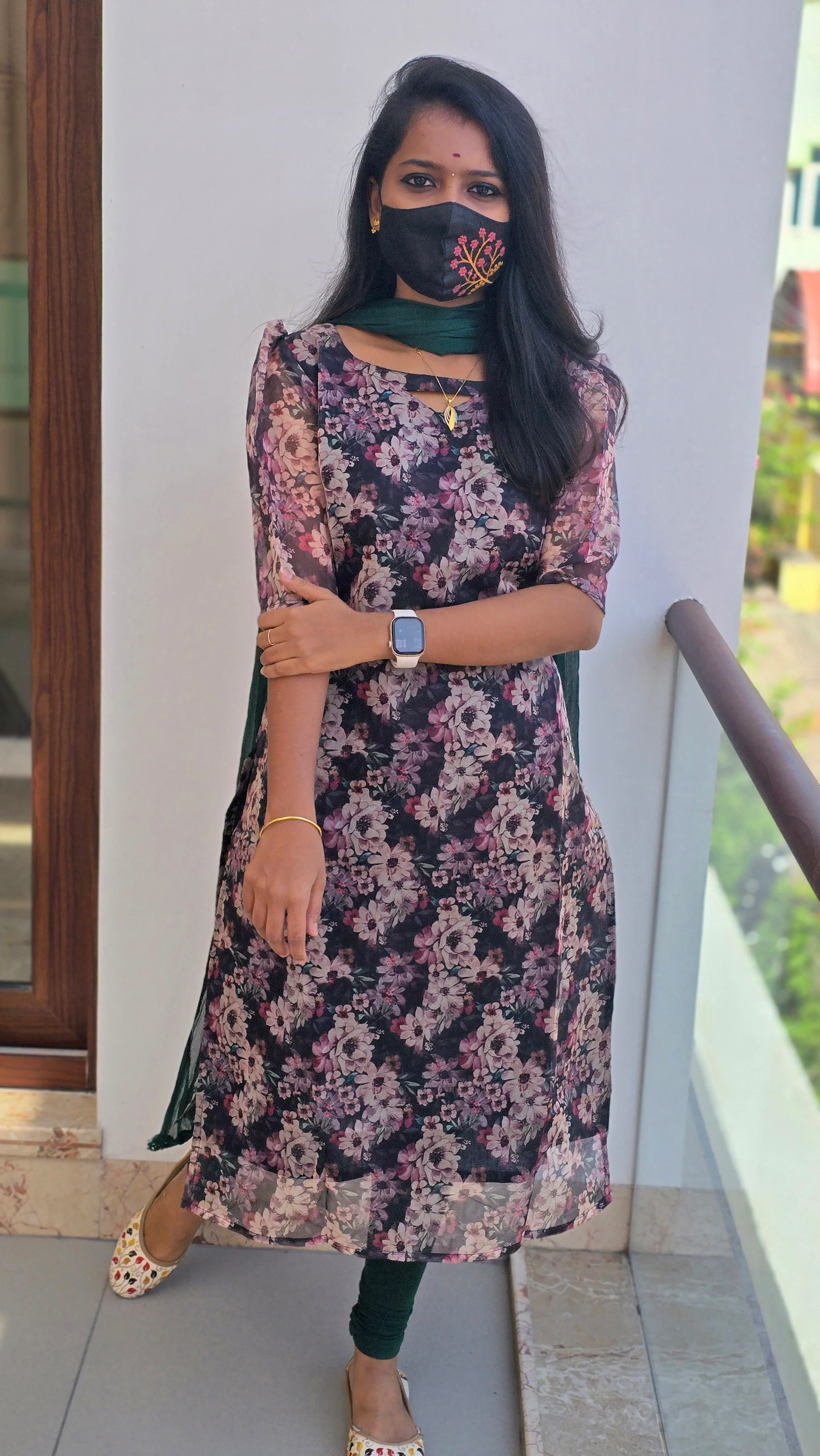 Organza kurti ( 4325)c5 - Image 5