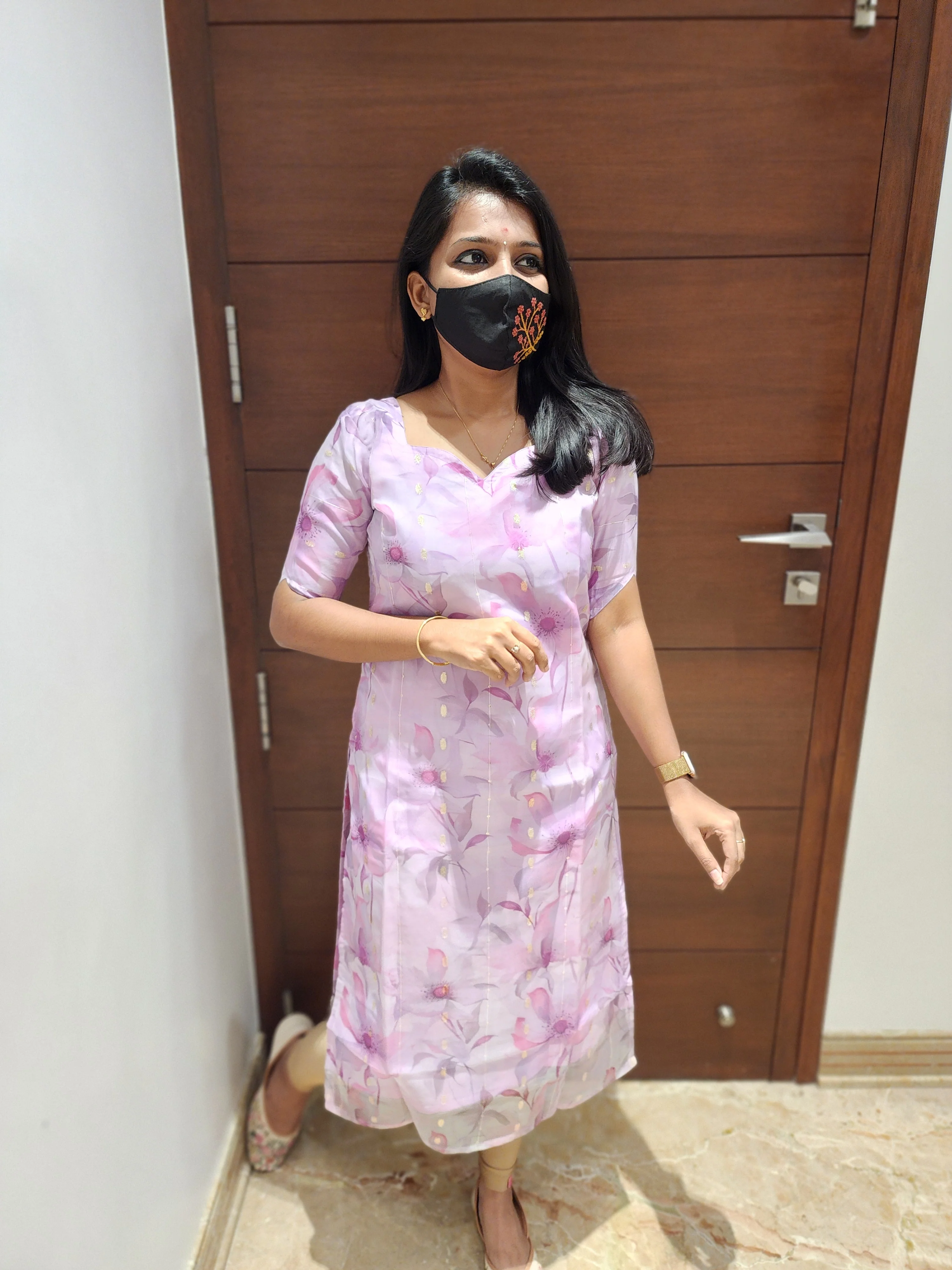 Organza kurti  (6760)* - Image 4