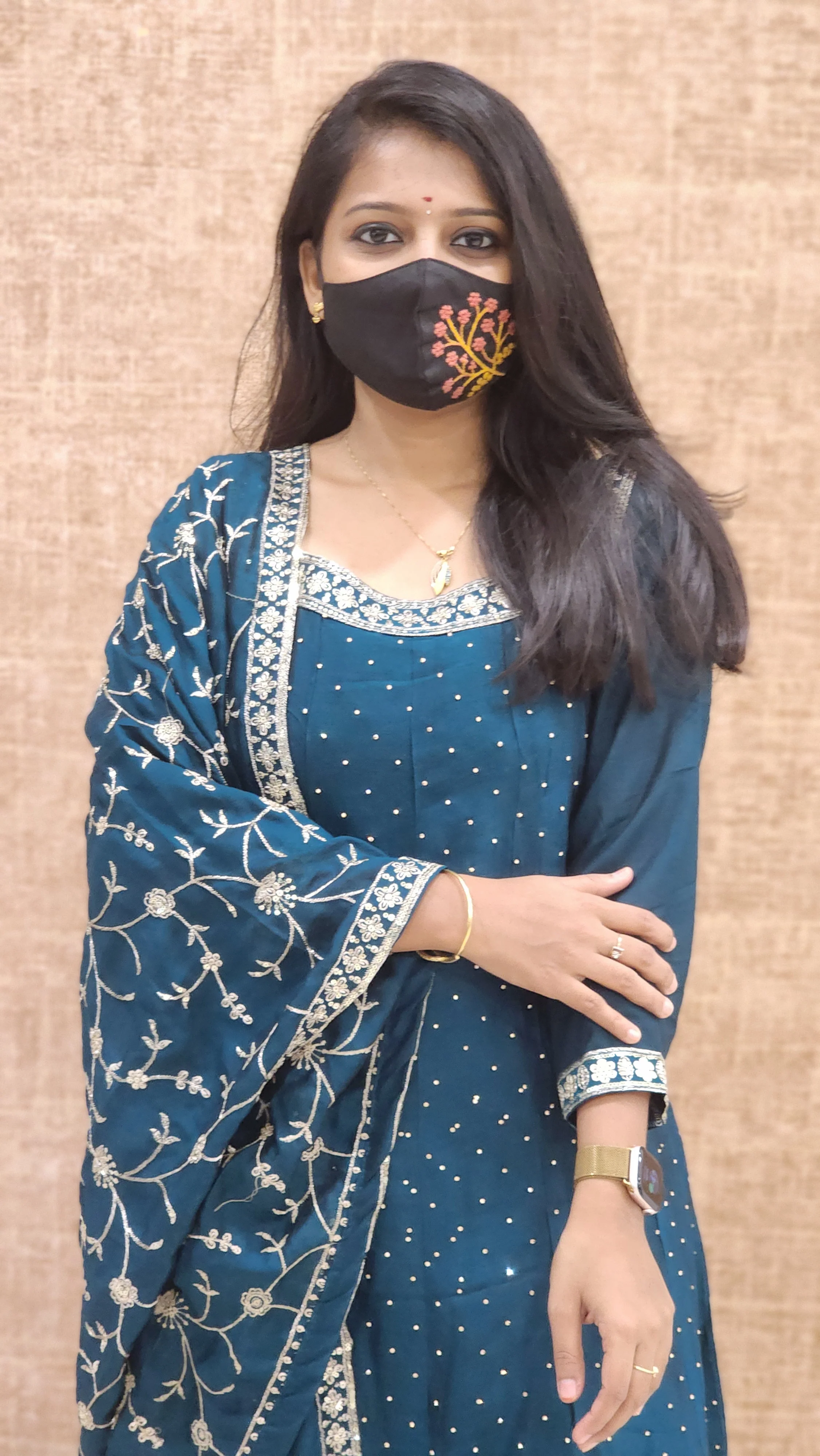 Ramazan Sale- Ethnic Salwar Set (9598) - Image 2