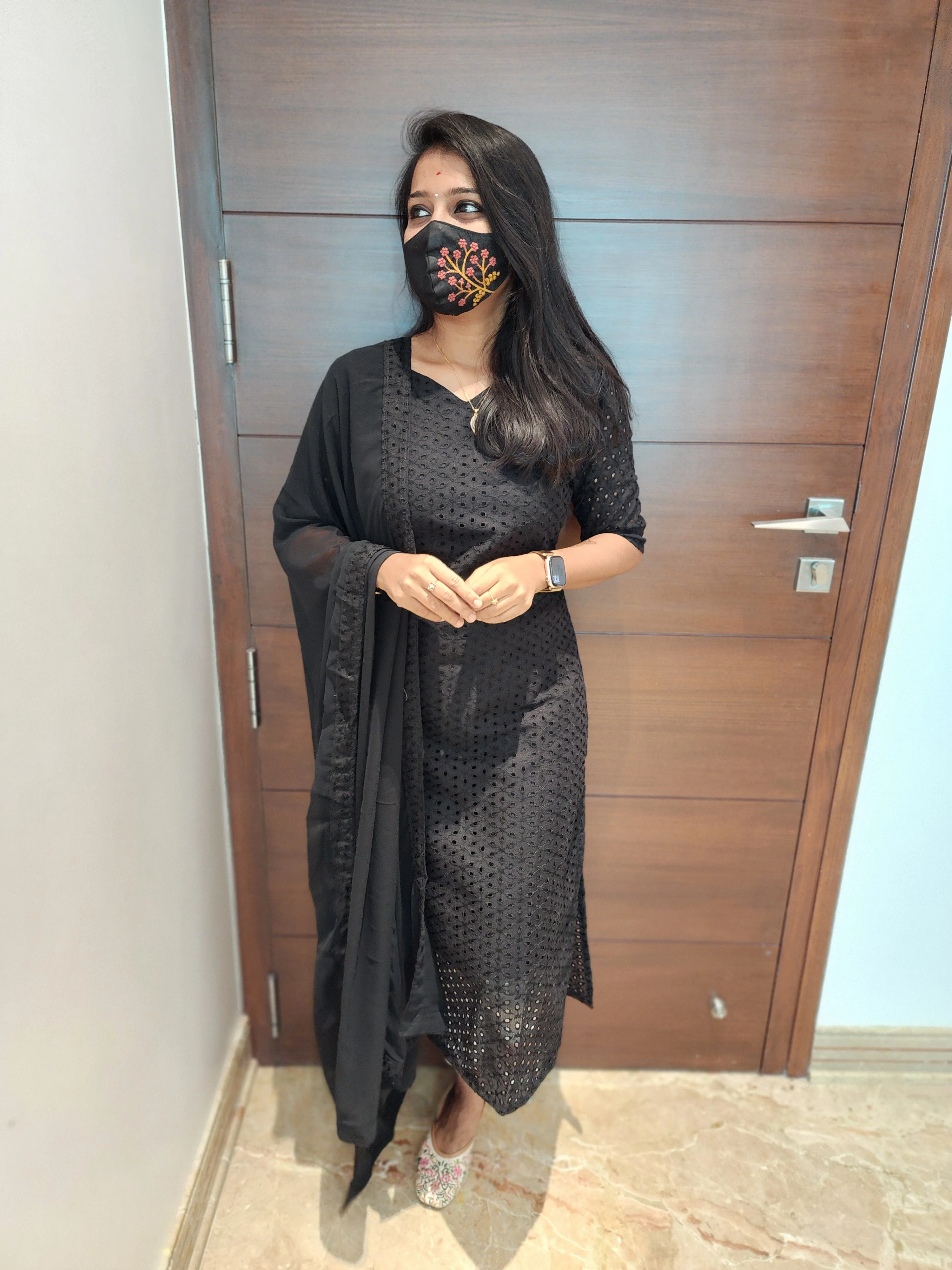 Salwar Set (kurti+Dupatta)(5647) - Image 4
