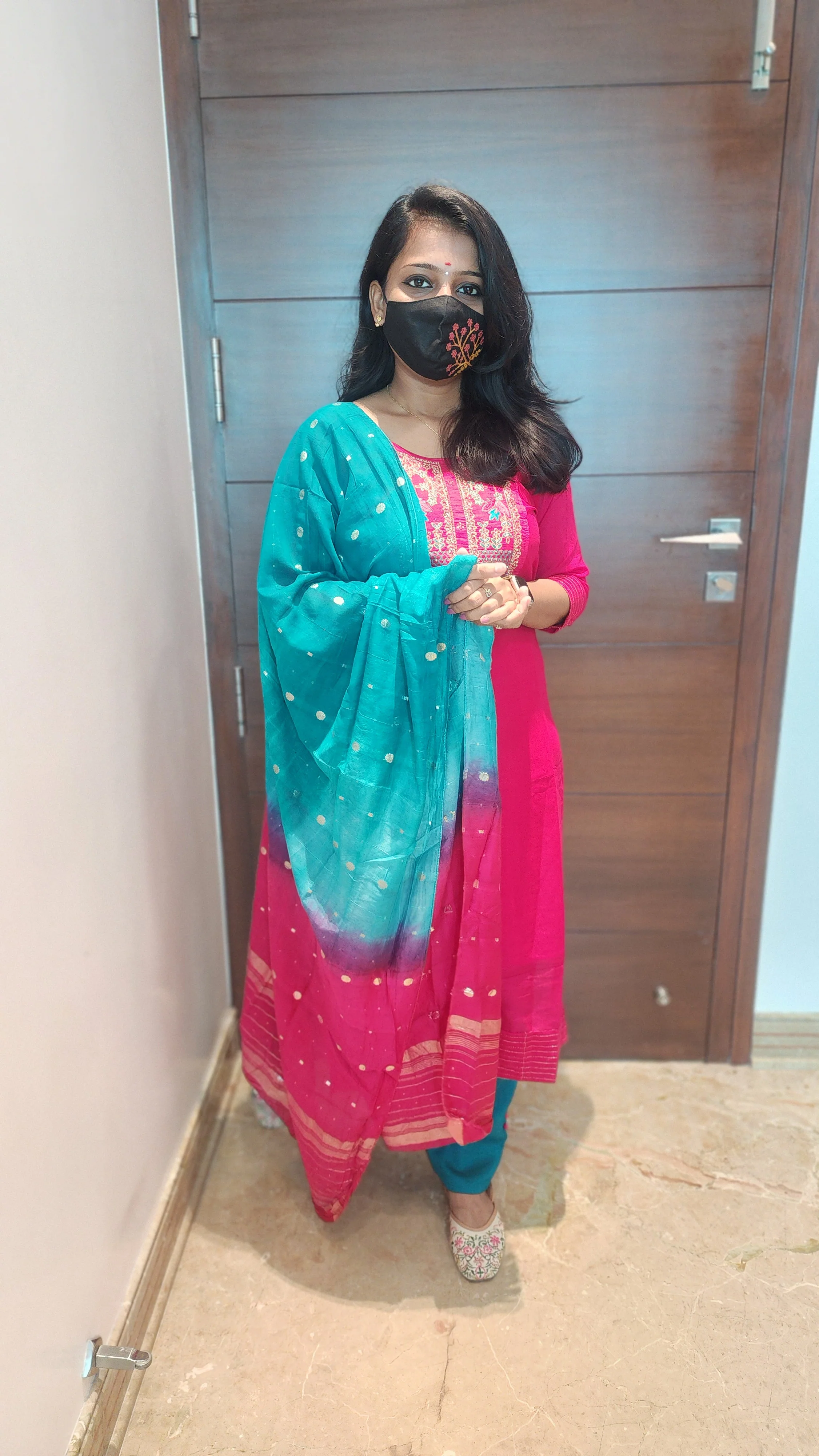 Salwar Set(7060)c3 - Image 5